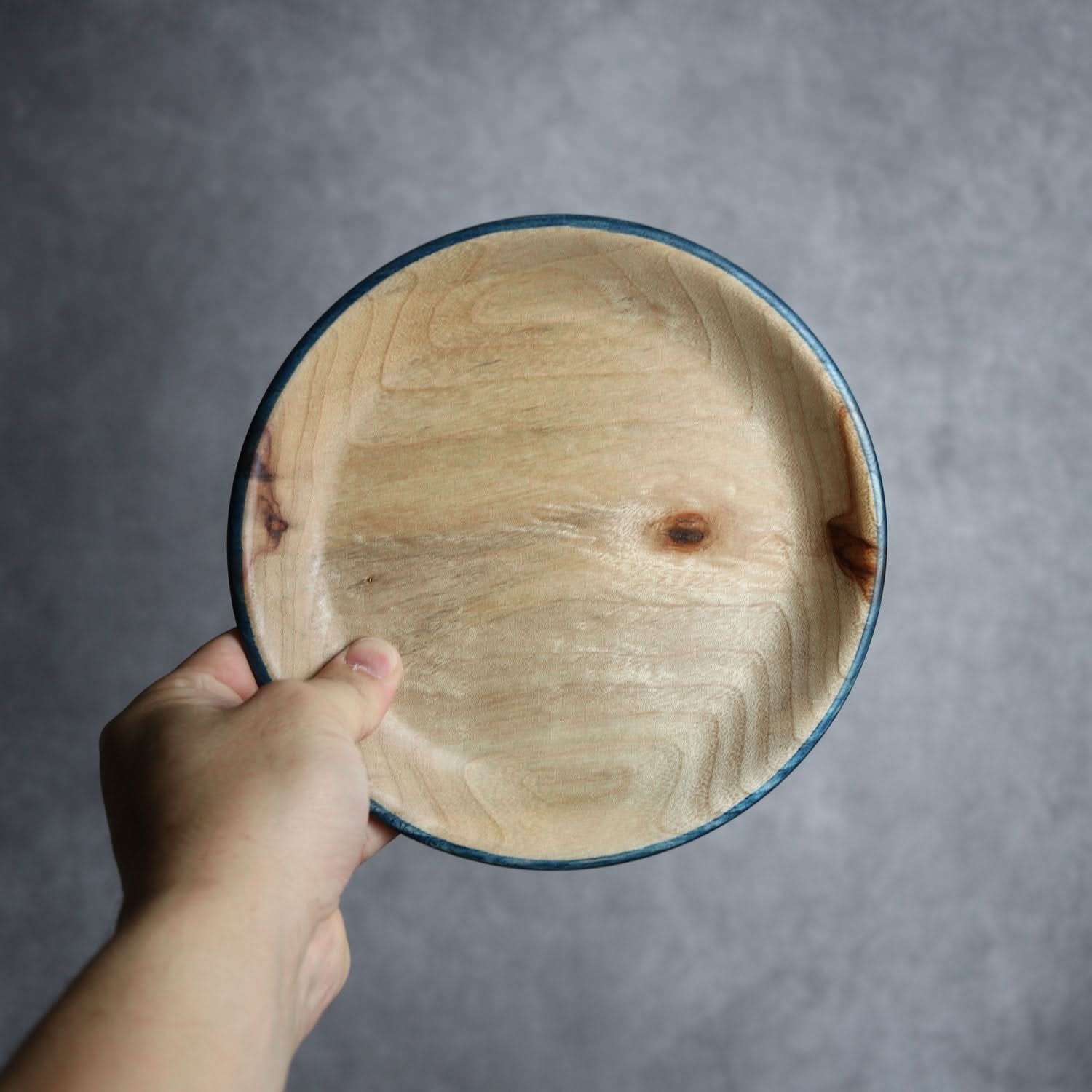 ロウホウシリーズ3 Φ180 ブルー 平と米の製作所=平米㎡」 木工.