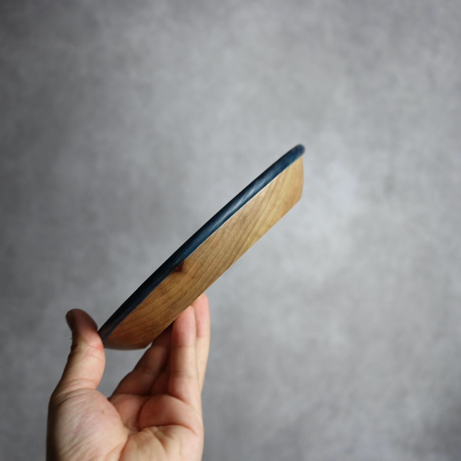 ロウホウシリーズ3 Φ180 ブルー 平と米の製作所=平米㎡」 木工.