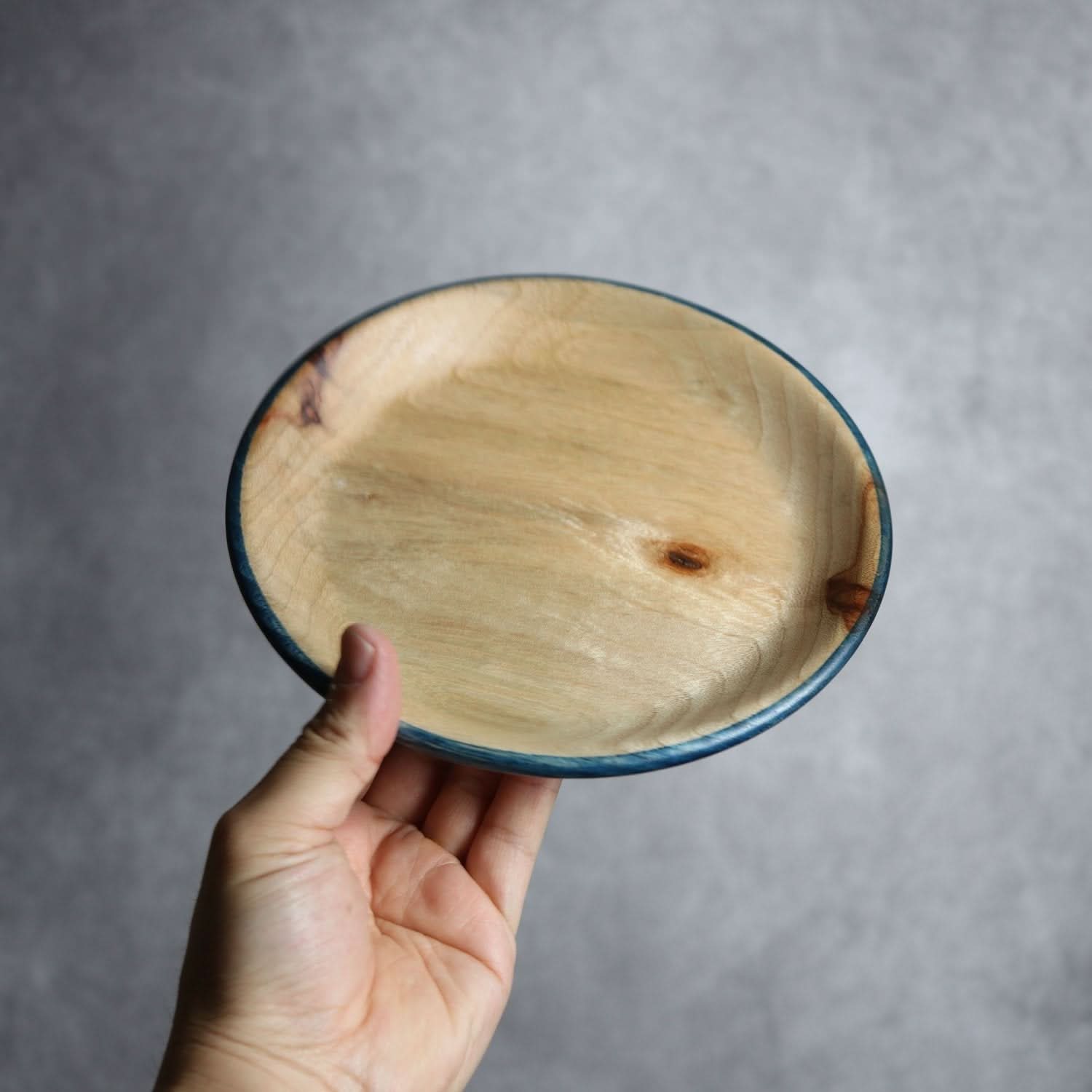 ロウホウシリーズ3 Φ180 ブルー 平と米の製作所=平米㎡」 木工.