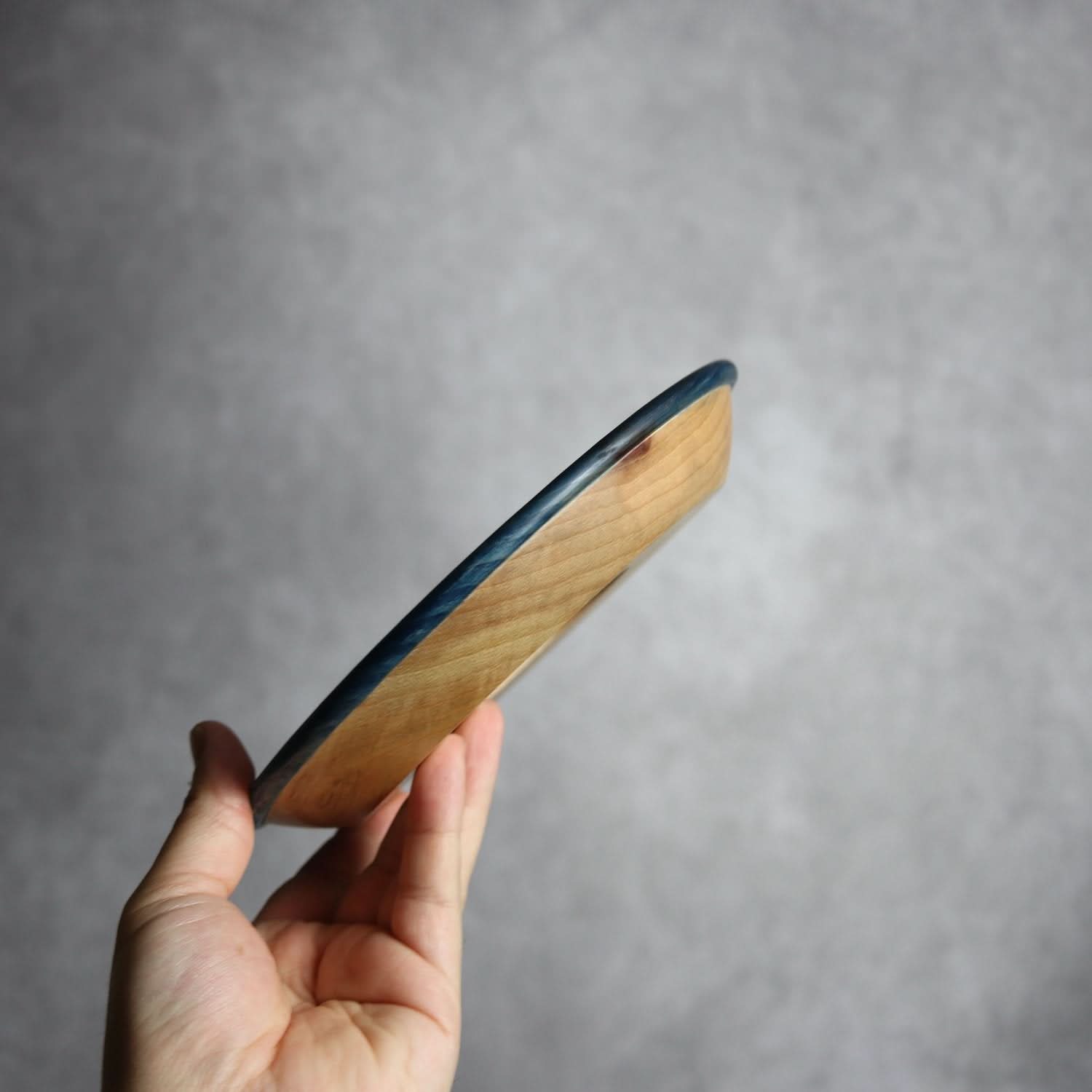 ロウホウシリーズ3 Φ180 ブルー 平と米の製作所=平米㎡」 木工.