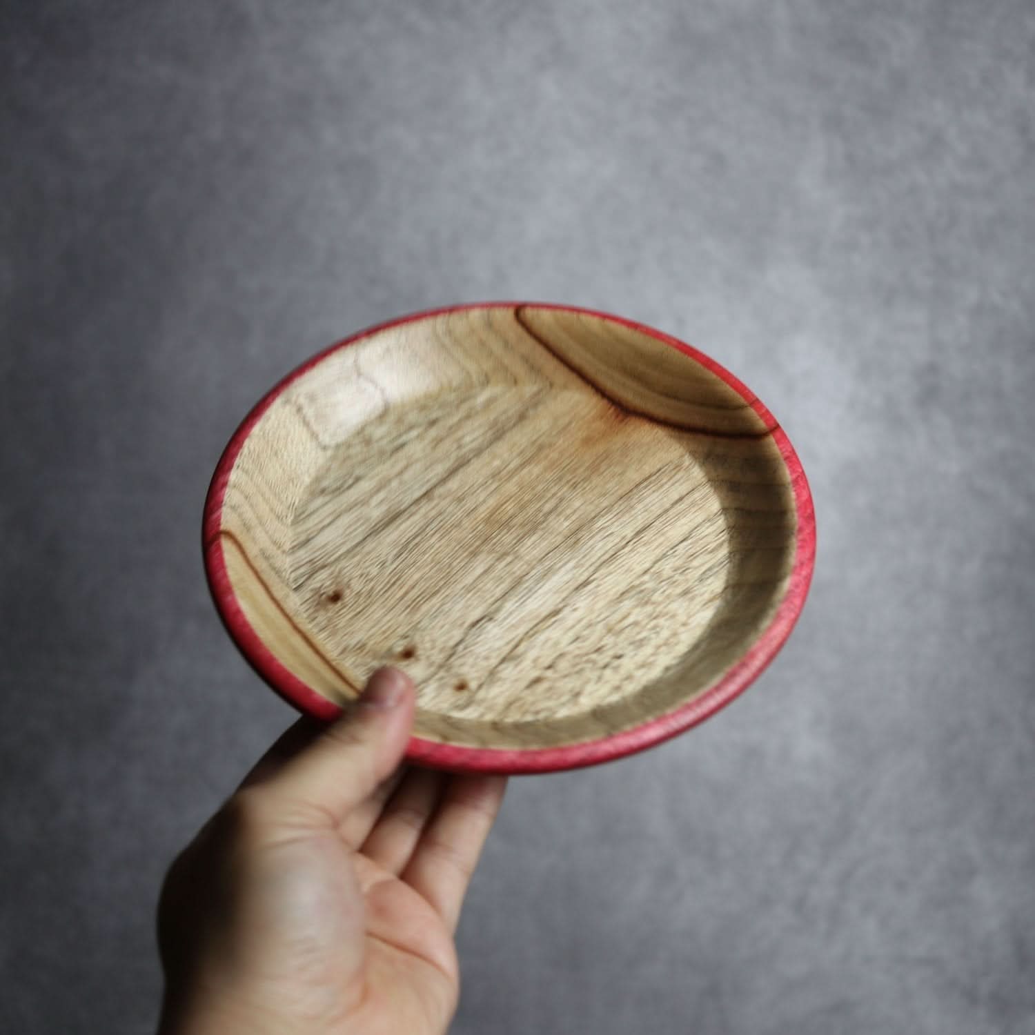 ロウホウシリーズ2 Φ180 レッド 平と米の製作所=平米㎡」 木工.