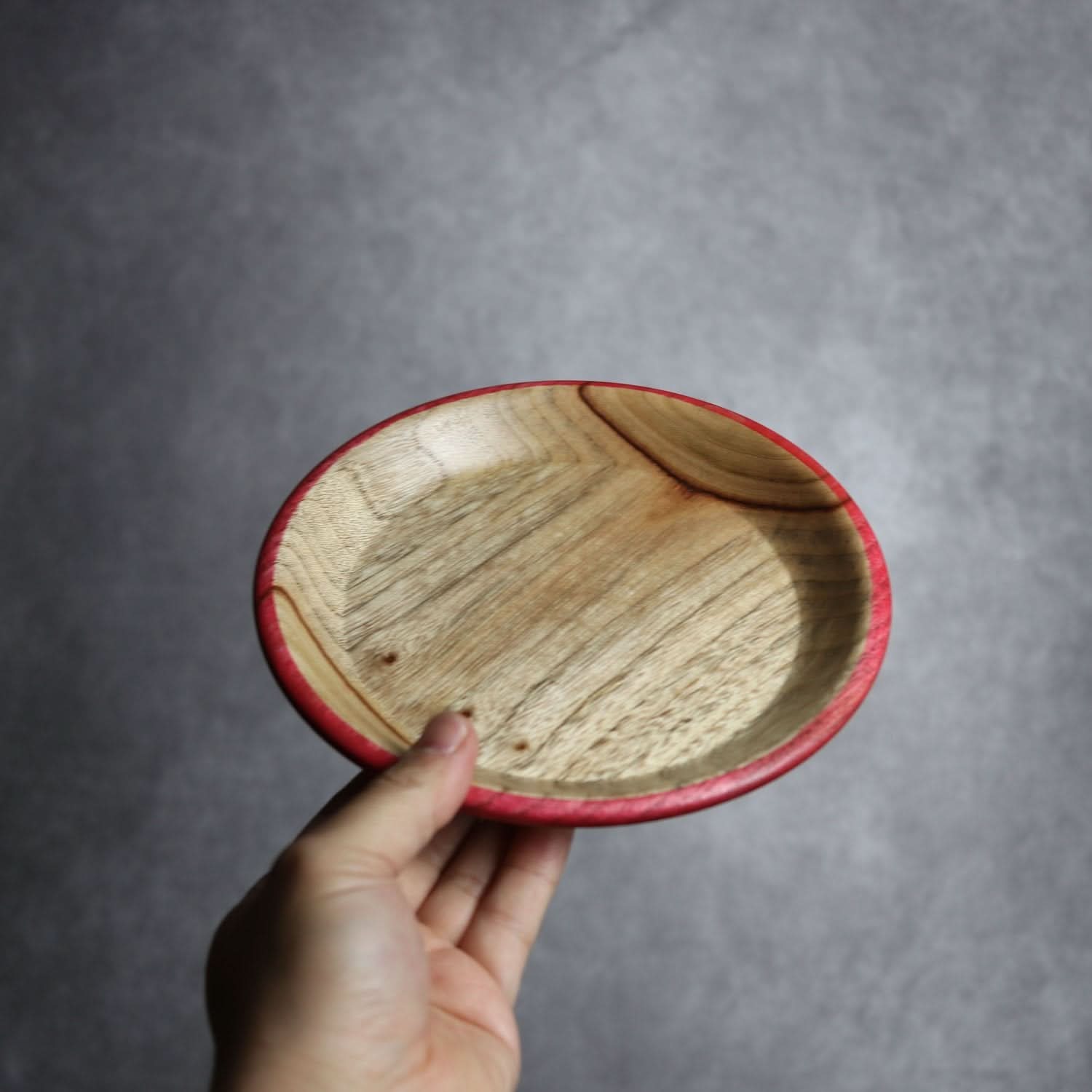 ロウホウシリーズ2 Φ180 レッド 平と米の製作所=平米㎡」 木工.