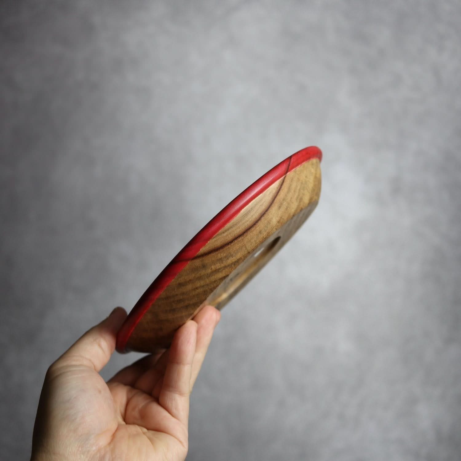 ロウホウシリーズ2 Φ180 レッド 平と米の製作所=平米㎡」 木工.