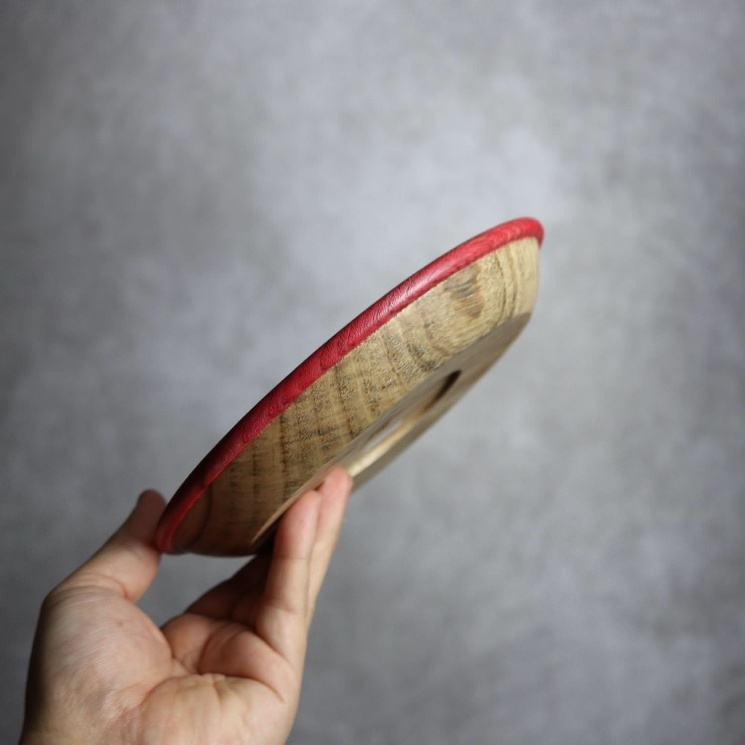 ロウホウシリーズ2 Φ180 レッド 平と米の製作所=平米㎡」 木工.