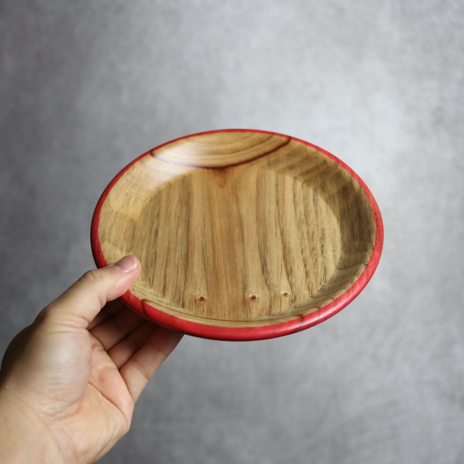 ロウホウシリーズ2 Φ180 レッド 平と米の製作所=平米㎡」 木工.