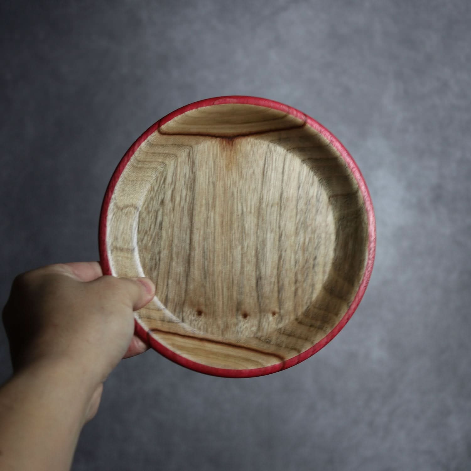 ロウホウシリーズ2 Φ180 レッド 平と米の製作所=平米㎡」 木工.