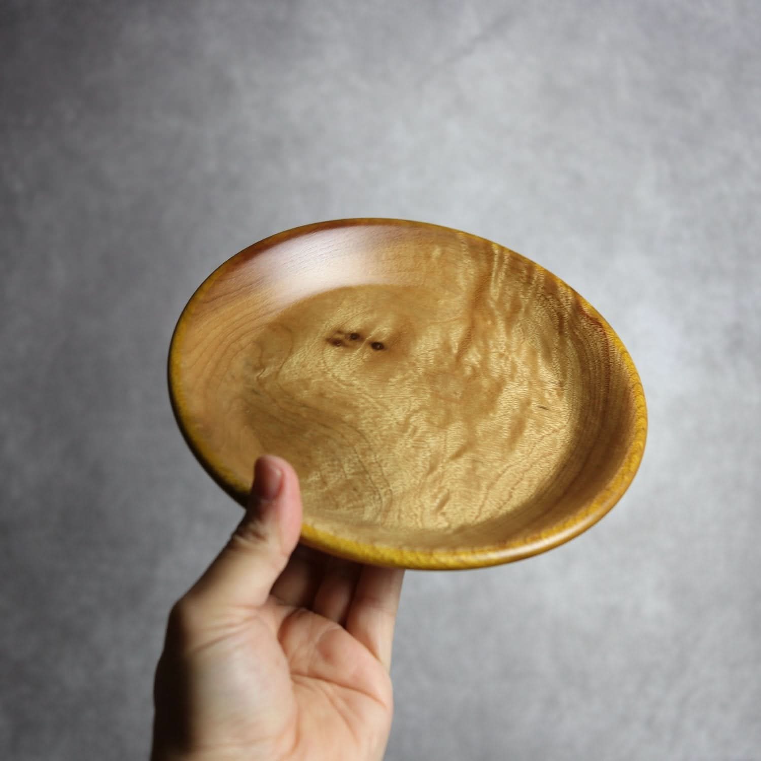 ロウホウシリーズ1 Φ180 イエロー 平と米の製作所=平米㎡」 木工.