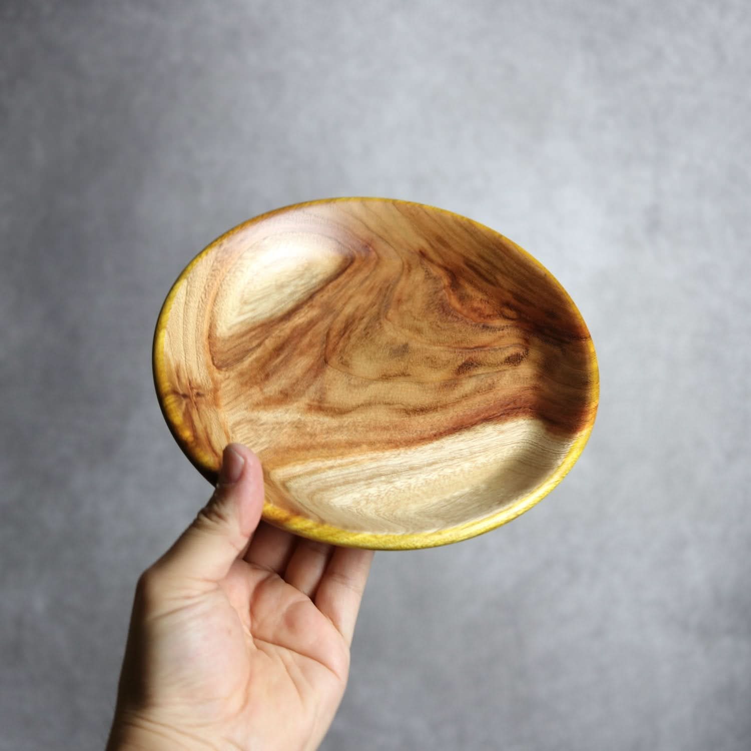 ロウホウシリーズ3 Φ180 イエロー 平と米の製作所=平米㎡」 木工.