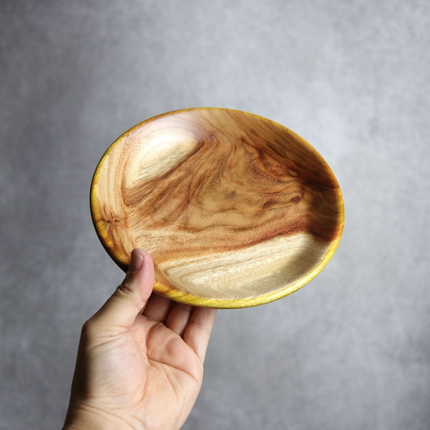 ロウホウシリーズ3 Φ180 イエロー 平と米の製作所=平米㎡」 木工.