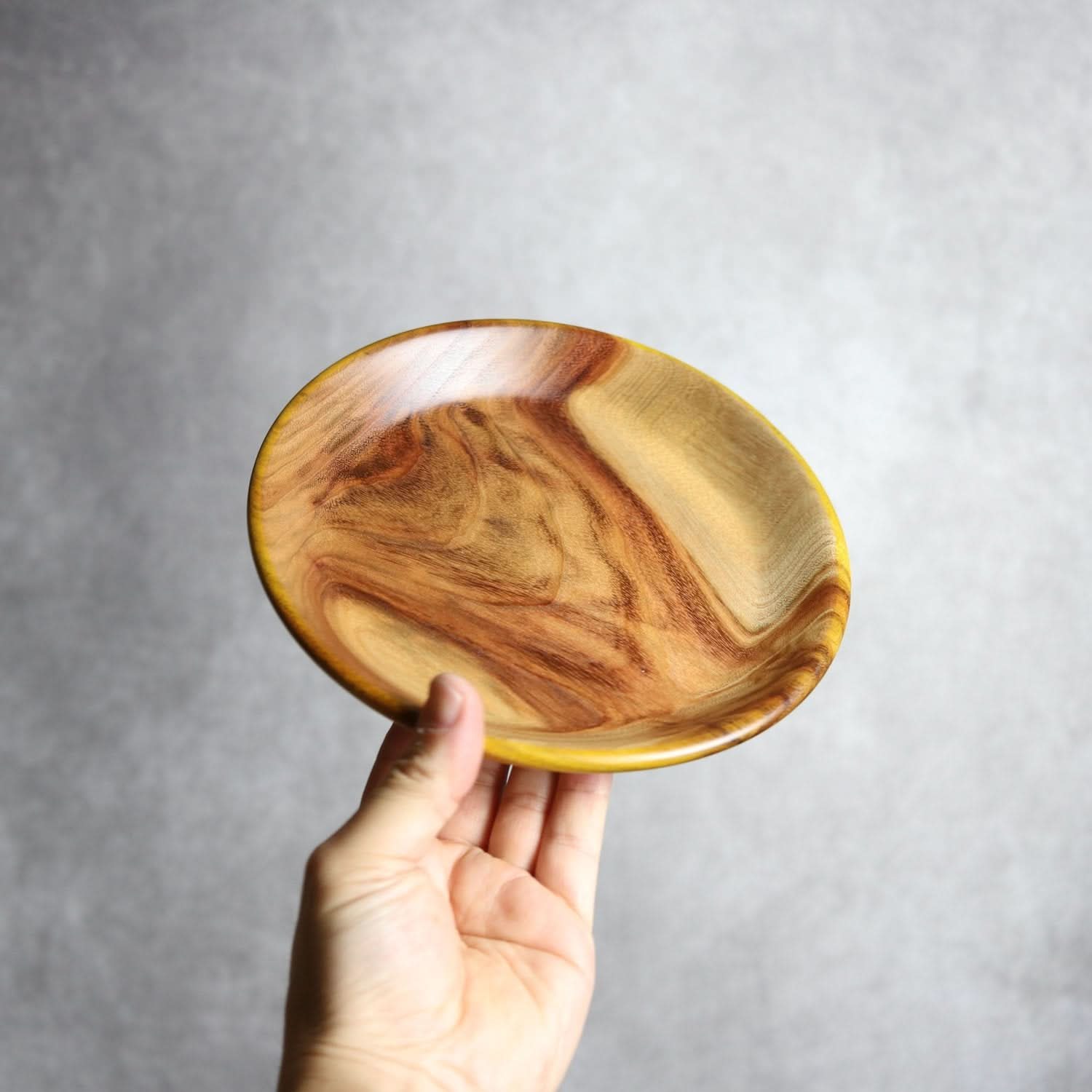 ロウホウシリーズ3 Φ180 イエロー 平と米の製作所=平米㎡」 木工.