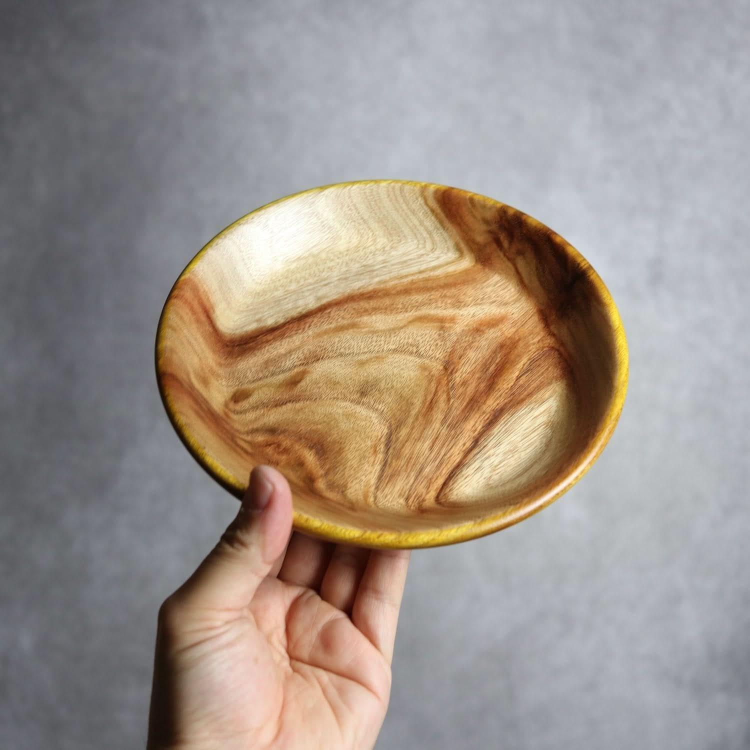 ロウホウシリーズ3 Φ180 イエロー 平と米の製作所=平米㎡」 木工.