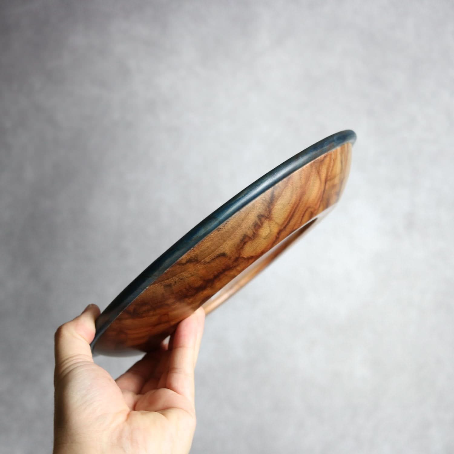 ロウホウシリーズ1 Φ250 ブルー 平と米の製作所=平米㎡」 木工.