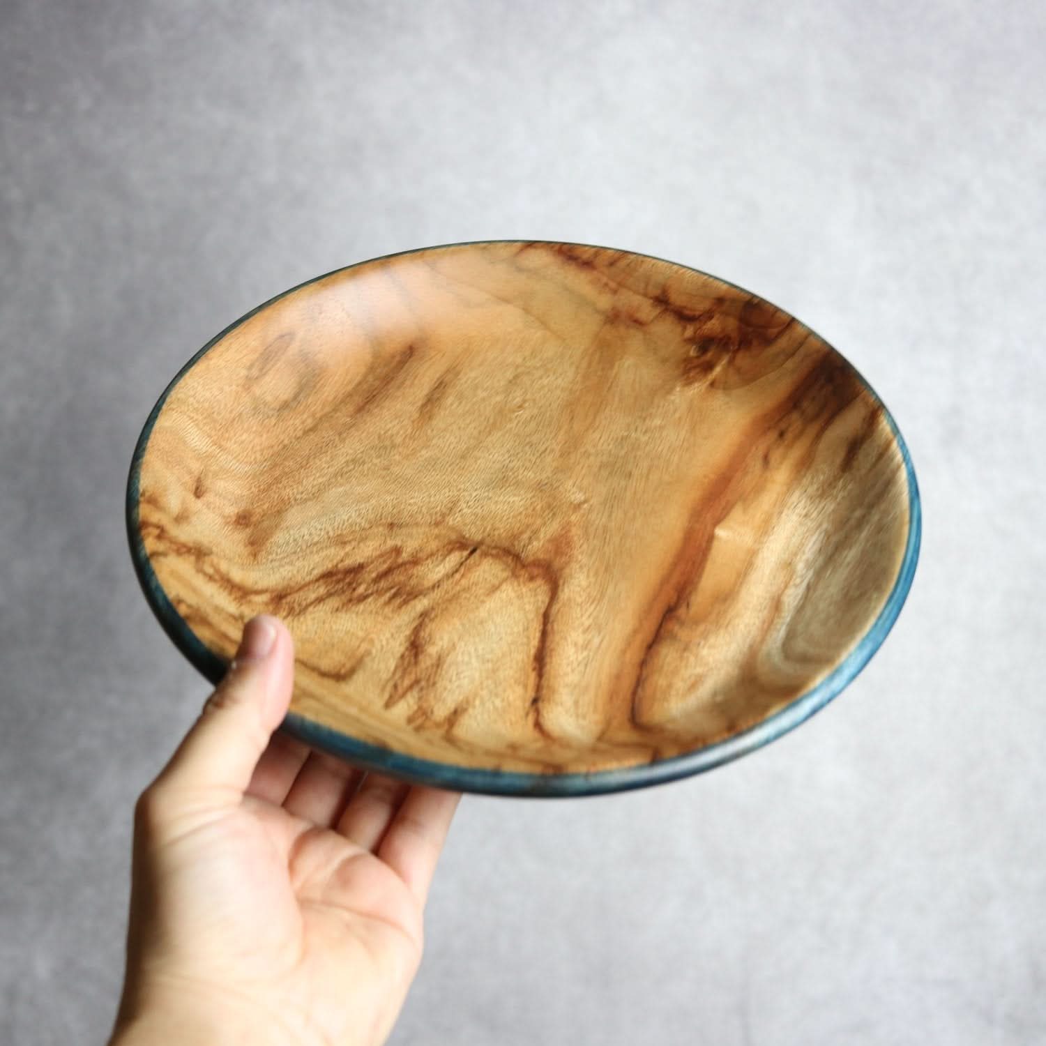 ロウホウシリーズ1 Φ250 ブルー 平と米の製作所=平米㎡」 木工.