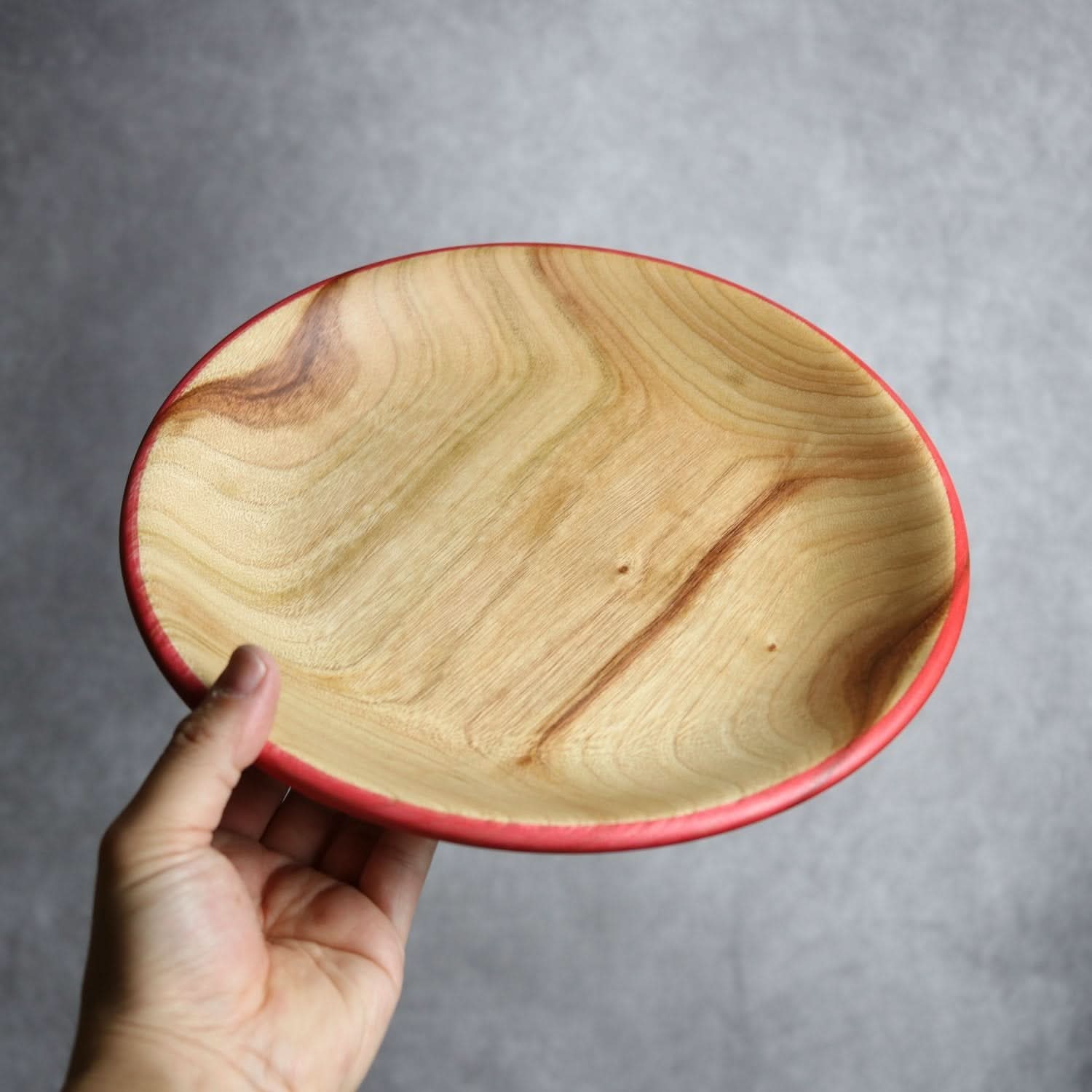 ロウホウシリーズ1 Φ250 レッド 平と米の製作所=平米㎡」 木工.