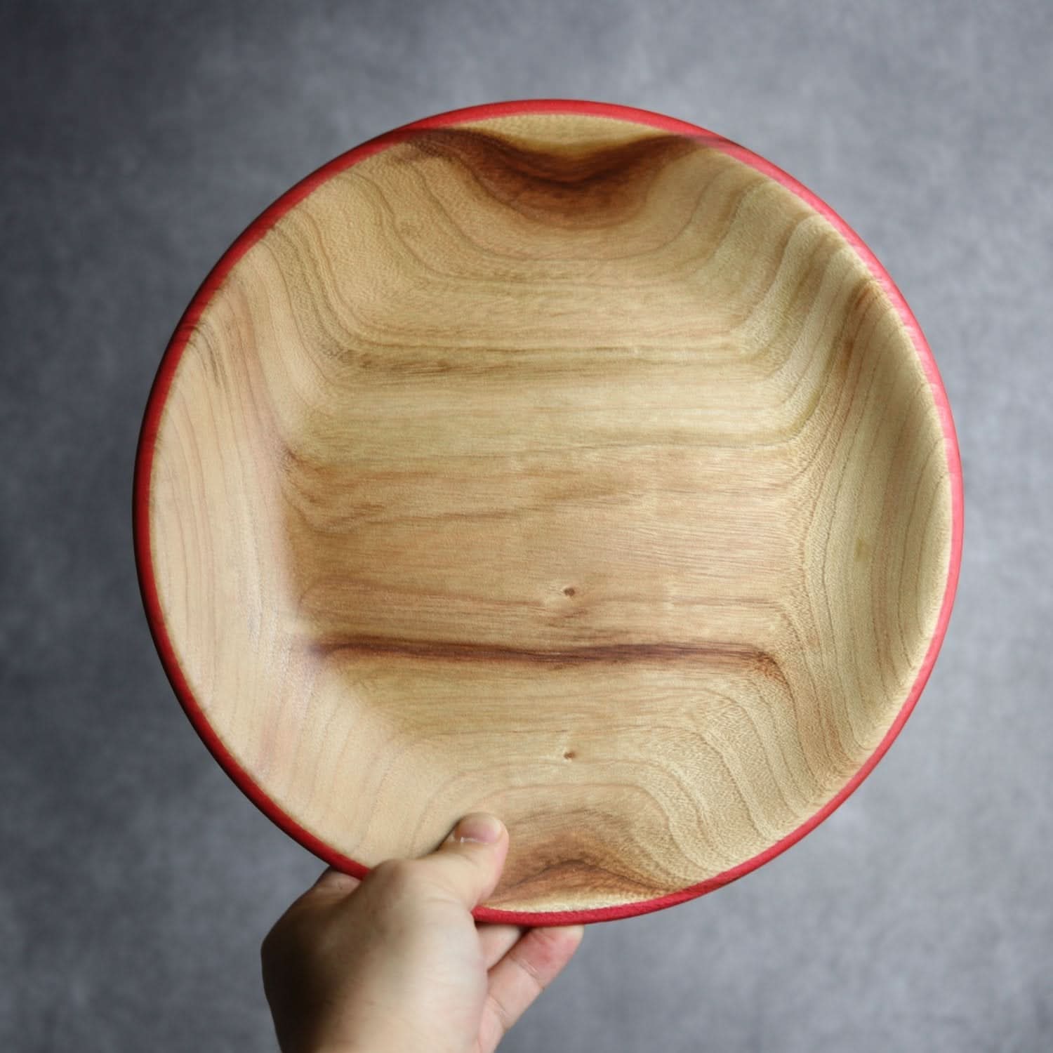 ロウホウシリーズ1 Φ250 レッド 平と米の製作所=平米㎡」 木工.