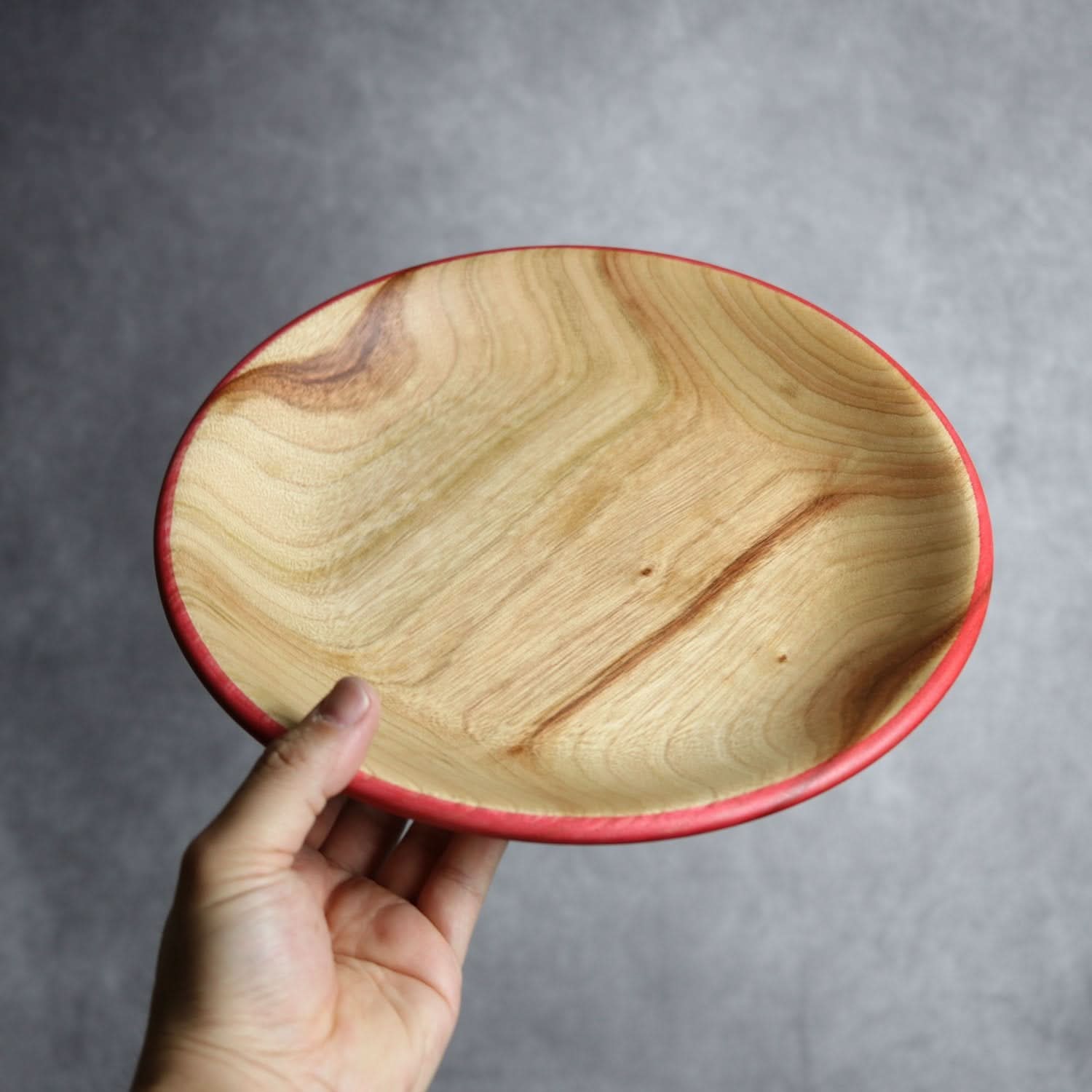 ロウホウシリーズ1 Φ250 レッド 平と米の製作所=平米㎡」 木工.