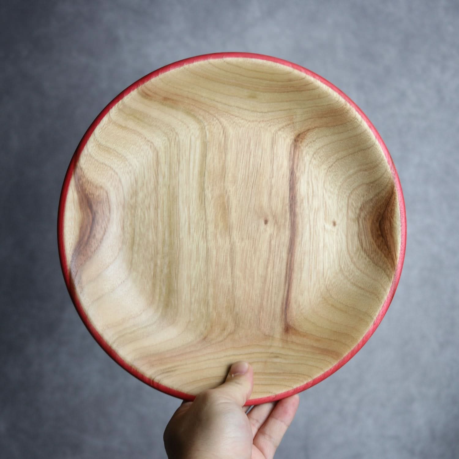 ロウホウシリーズ1 Φ250 レッド 平と米の製作所=平米㎡」 木工.