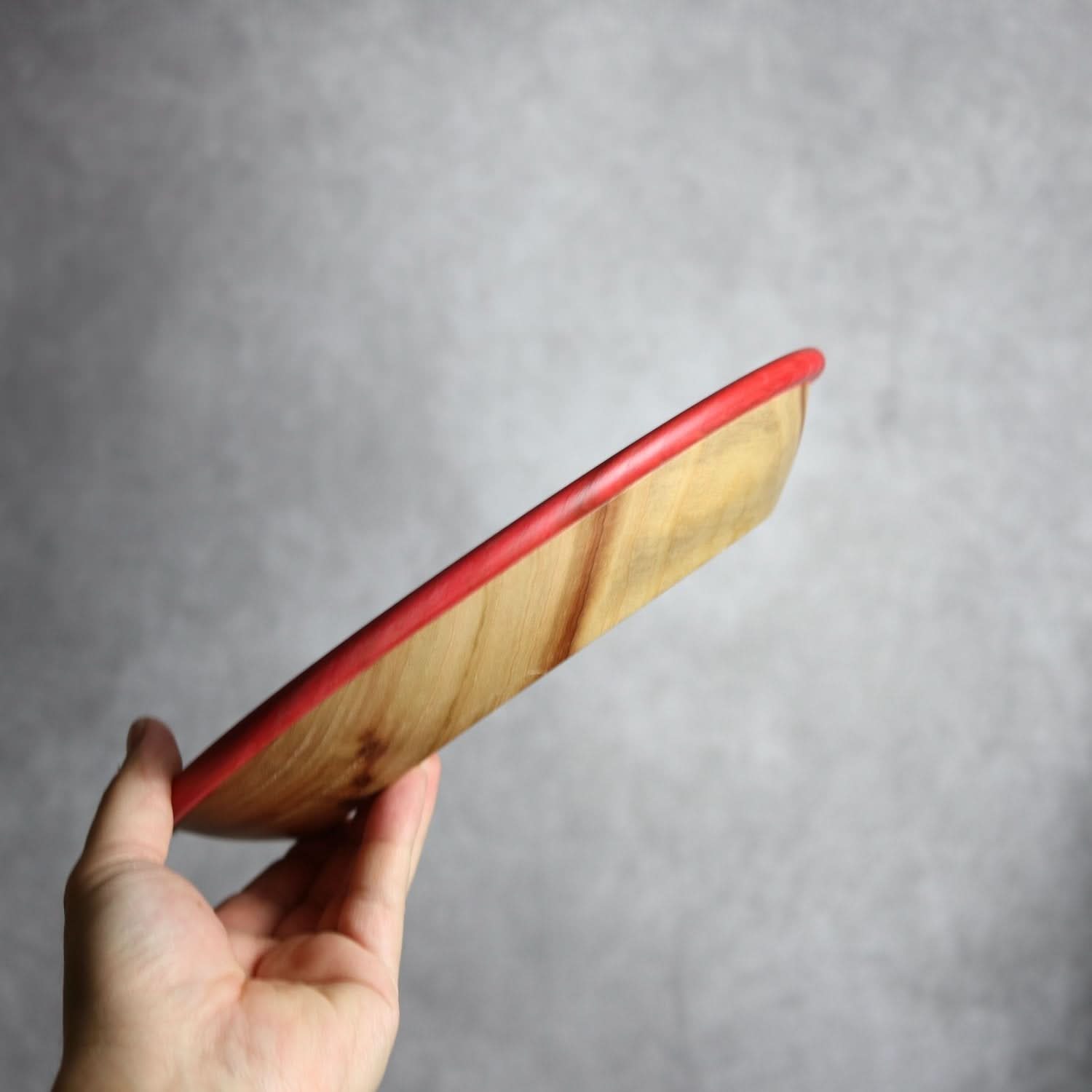 ロウホウシリーズ1 Φ250 レッド 平と米の製作所=平米㎡」 木工.