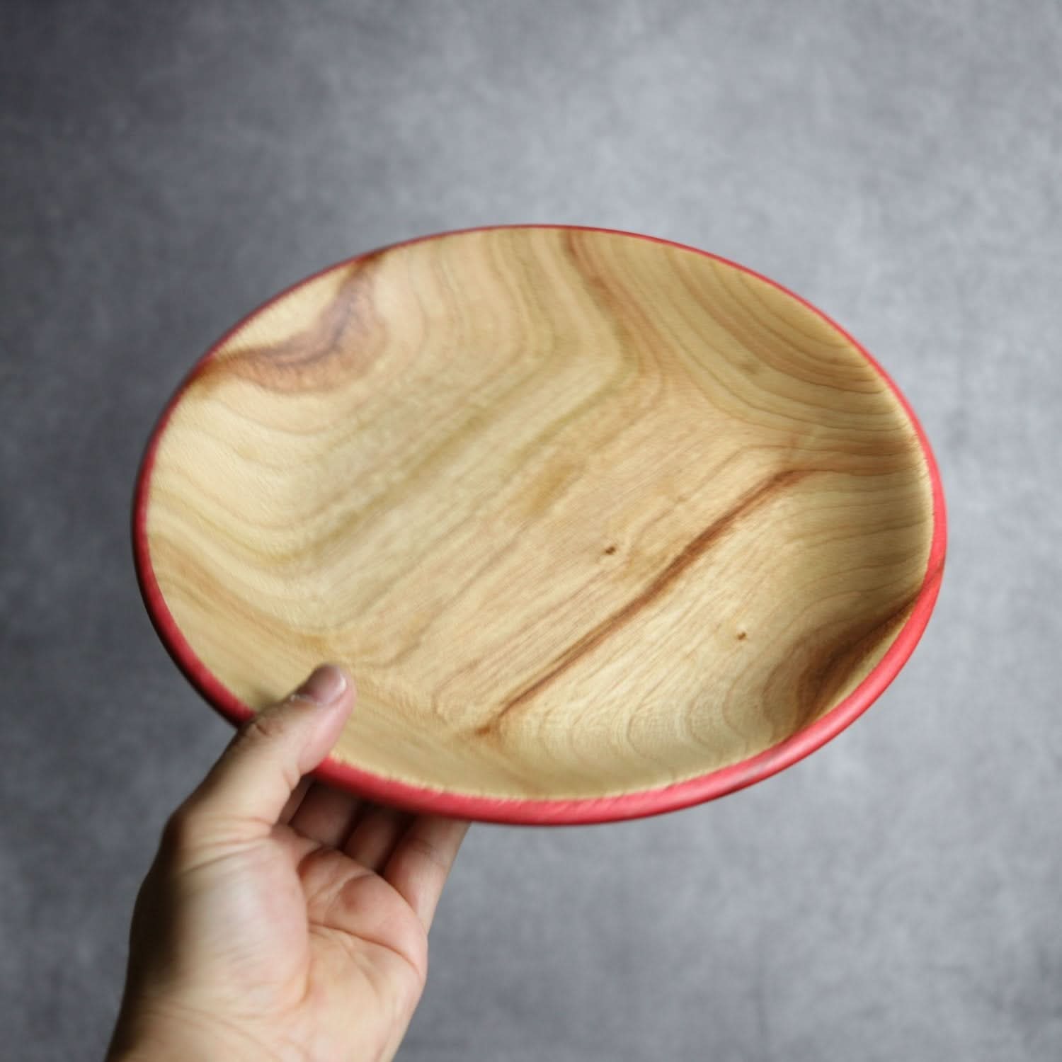 ロウホウシリーズ1 Φ250 レッド 平と米の製作所=平米㎡」 木工.