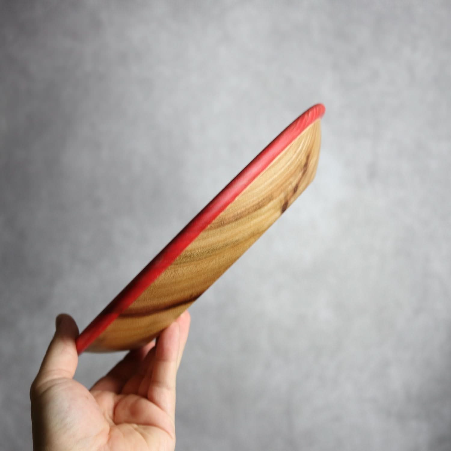 ロウホウシリーズ1 Φ250 レッド 平と米の製作所=平米㎡」 木工.