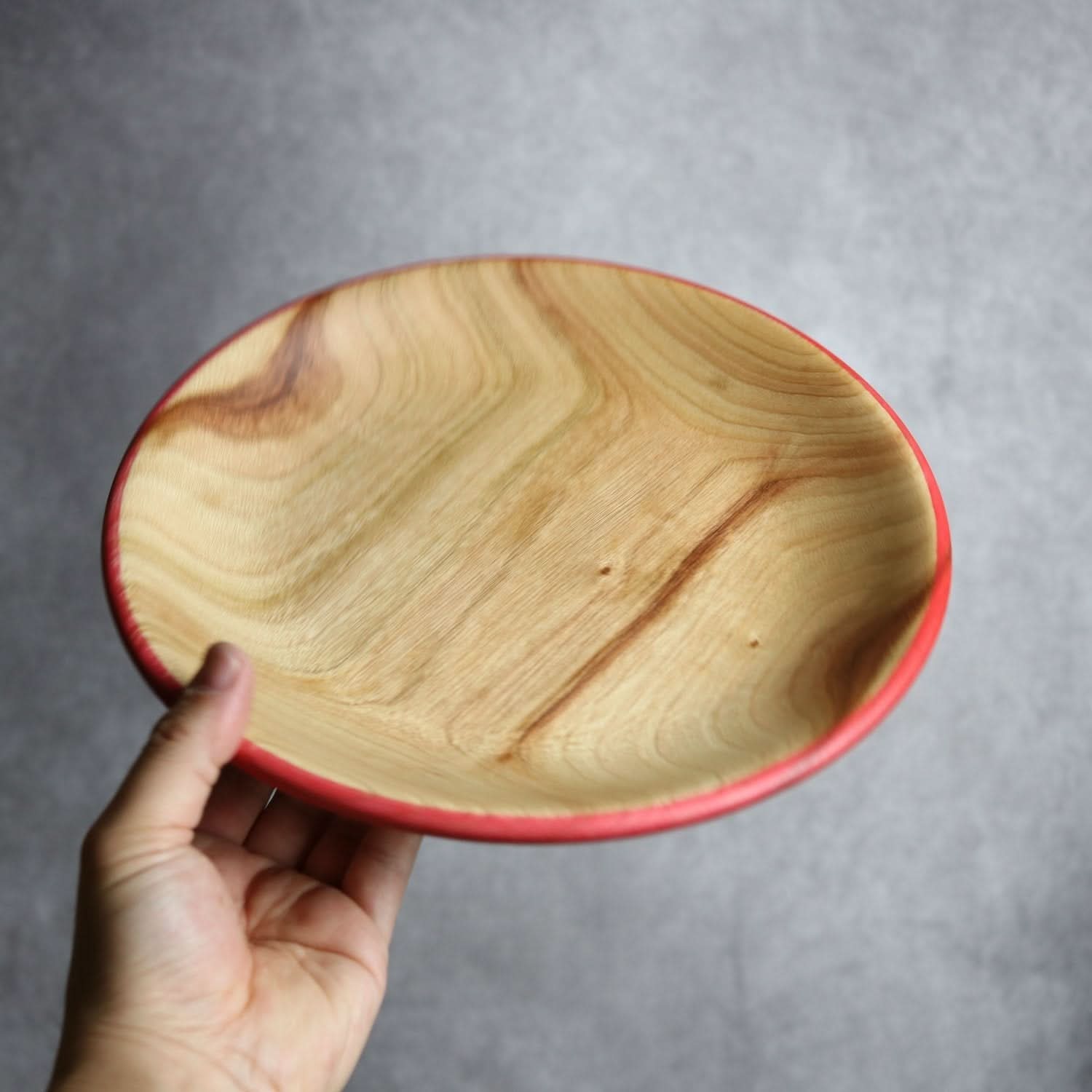 ロウホウシリーズ1 Φ250 レッド 平と米の製作所=平米㎡」 木工.