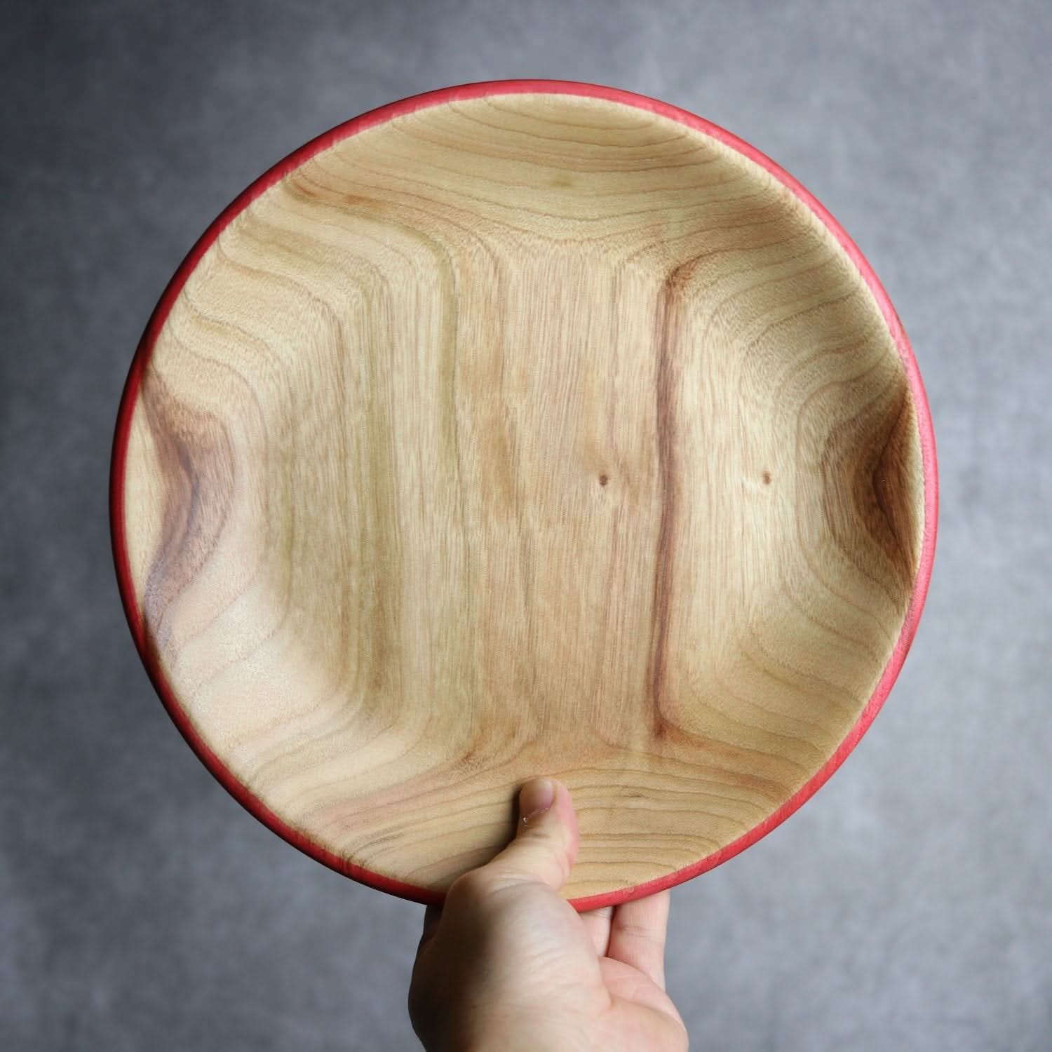 ロウホウシリーズ1 Φ250 レッド 平と米の製作所=平米㎡」 木工.