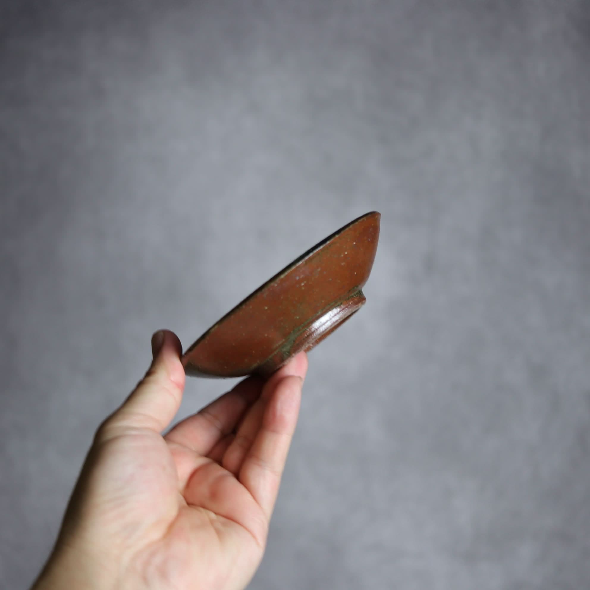 3.5寸皿2 呉須釉 唐草 やちむん 陶器 北窯 松田共司工房 やちむん 陶器.