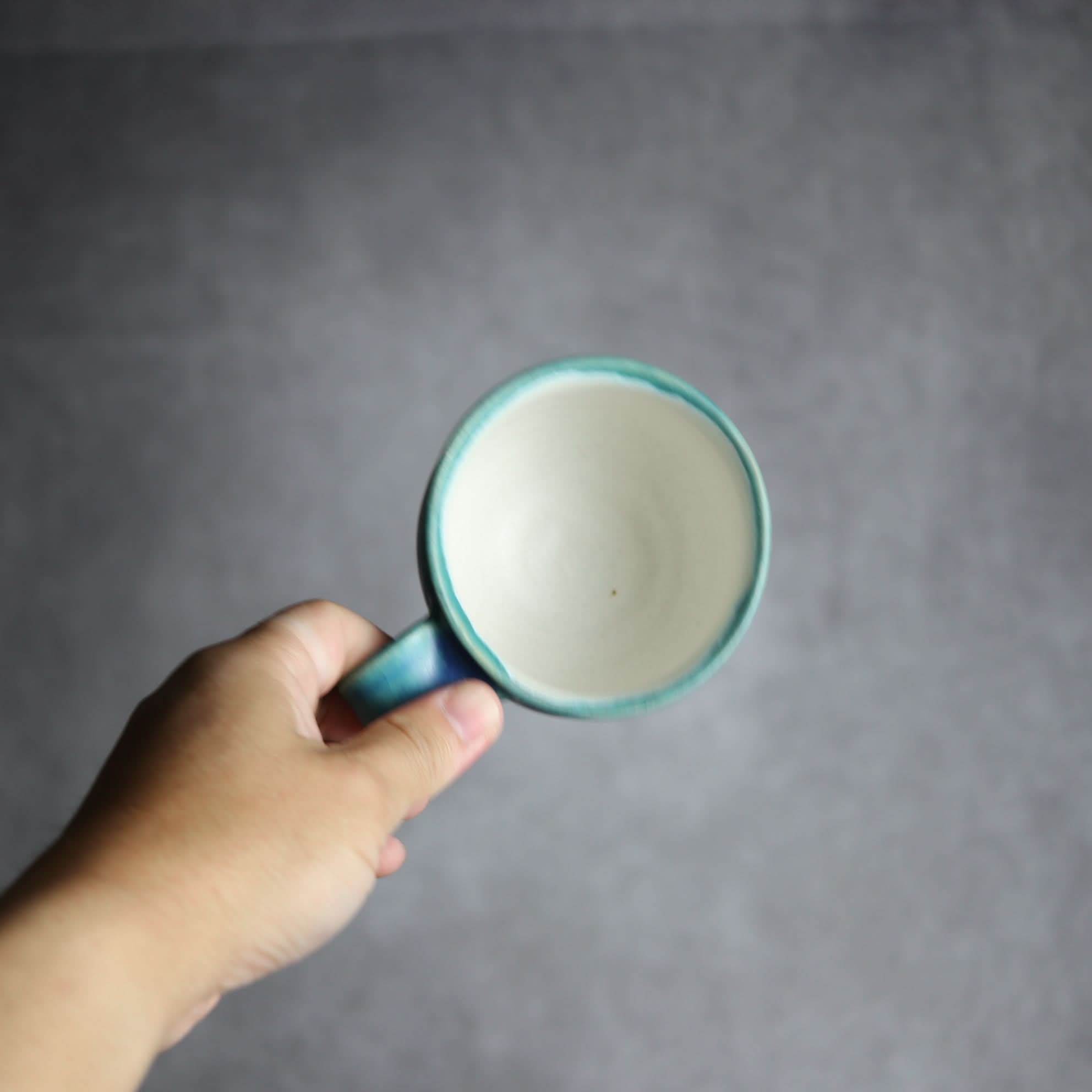 丸マグ ヤギ2 やちむん 陶器 atelier qucchane やちむん 陶器.