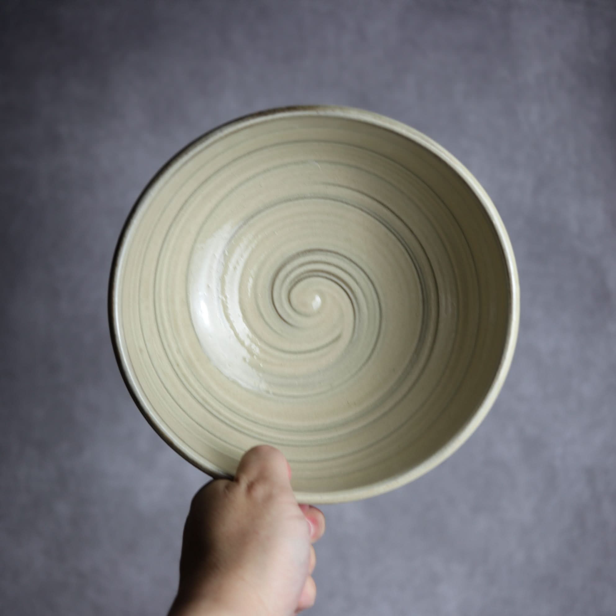 6寸鉢1 飴釉 刷毛目 点打 やちむん 陶器 北窯 松田米司工房 やちむん 陶器.