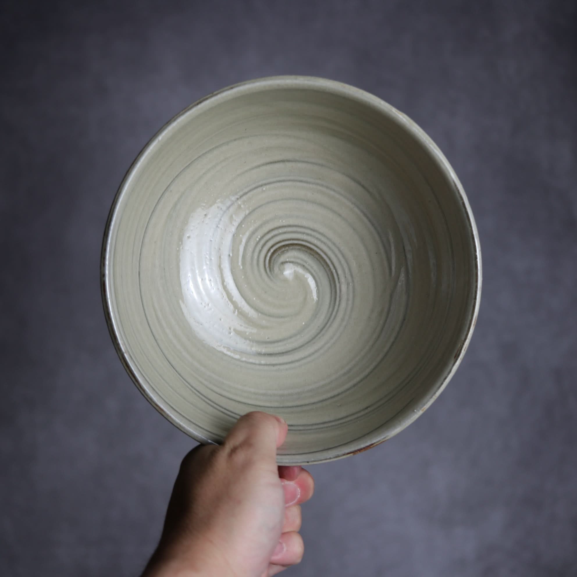 6寸鉢4 飴釉 刷毛目 点打 やちむん 陶器 北窯 松田米司工房 やちむん 陶器.