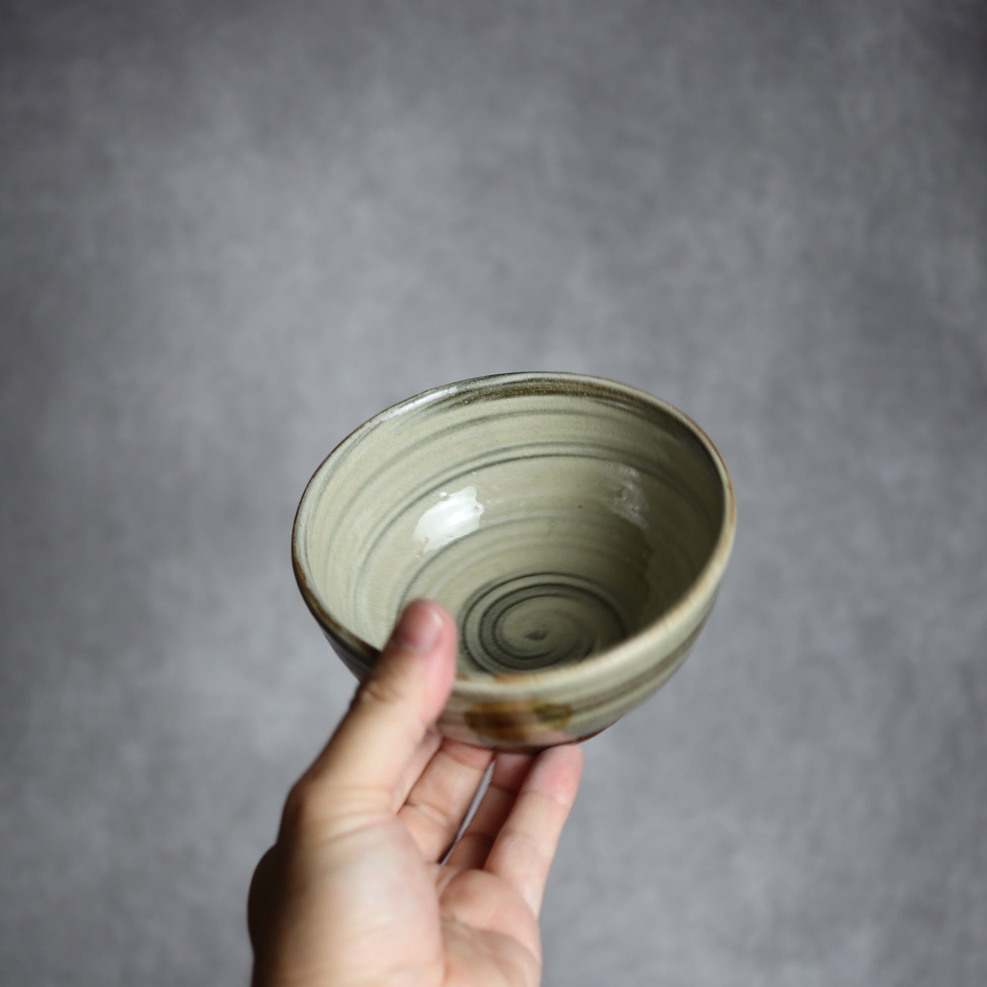 4寸鉢3 飴釉 刷毛目 点打 やちむん 陶器 北窯 松田米司工房 やちむん 陶器.