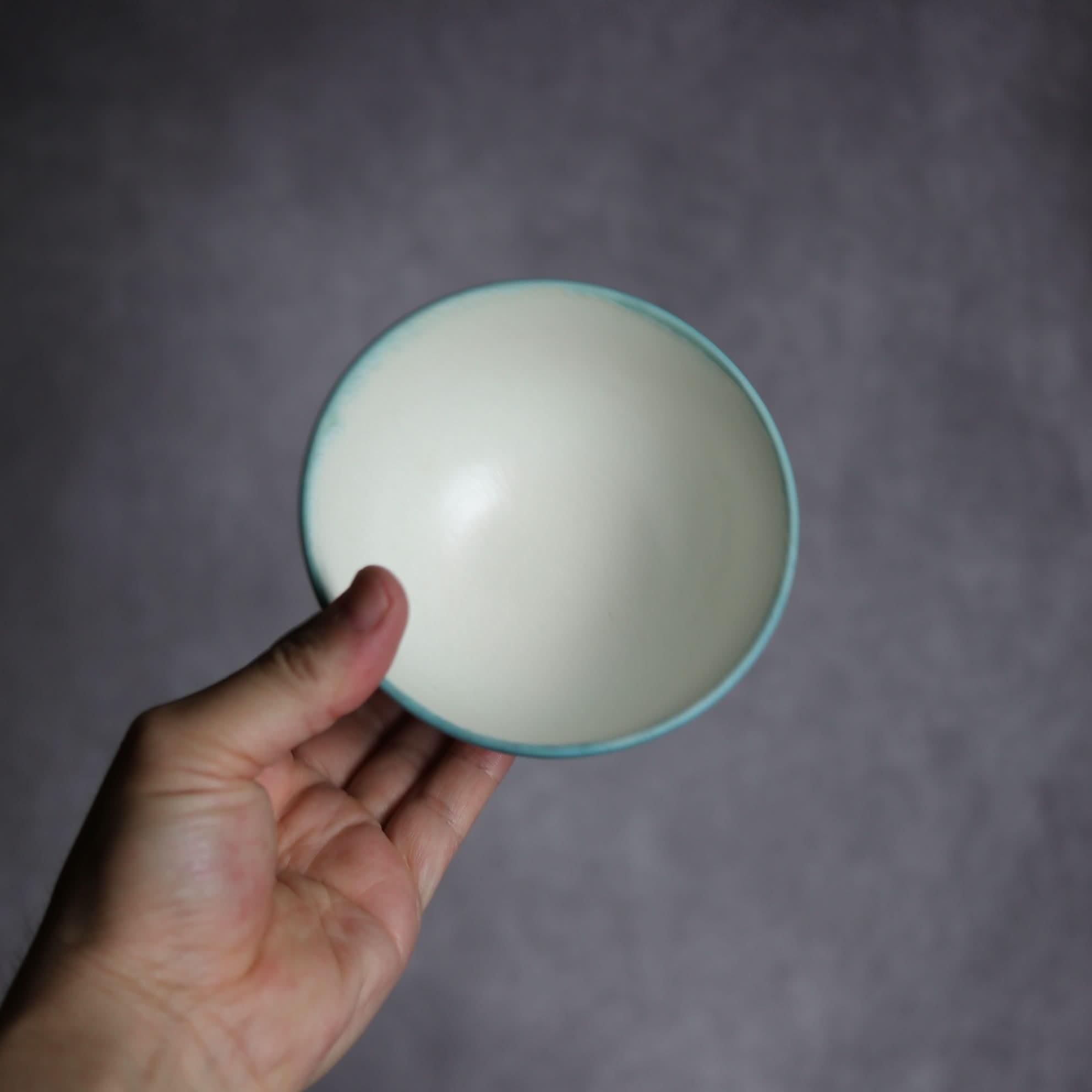 お茶碗 ヤギ2 やちむん 陶器 atelier qucchane やちむん 陶器.