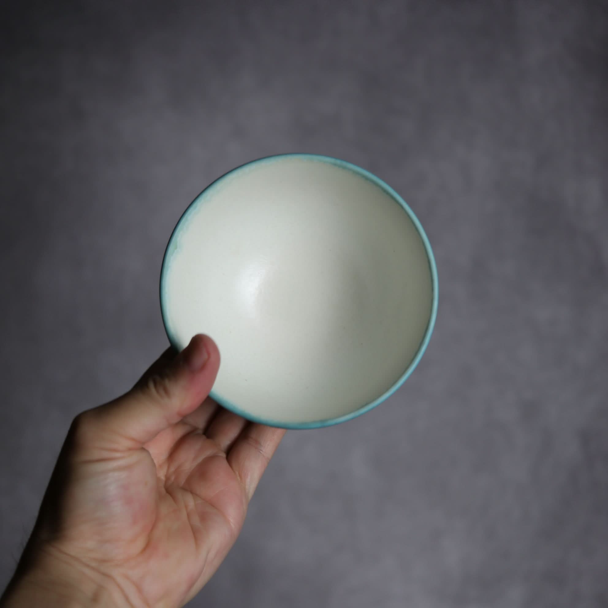 お茶碗 ヤギ2 やちむん 陶器 atelier qucchane やちむん 陶器.