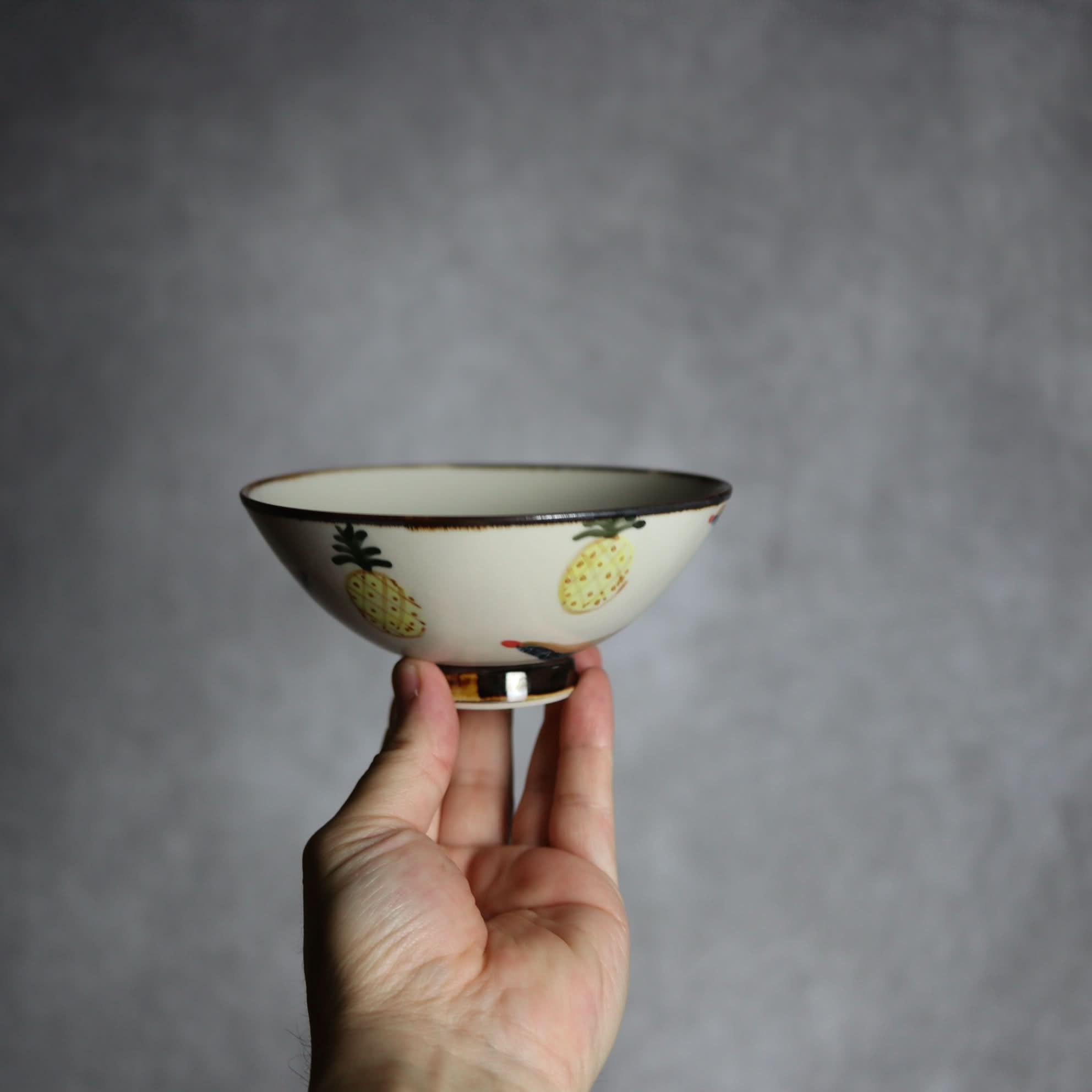 マカイ小 ヤンバルクイナパイン2 やちむん 陶器 atelier qucchane やちむん 陶器.