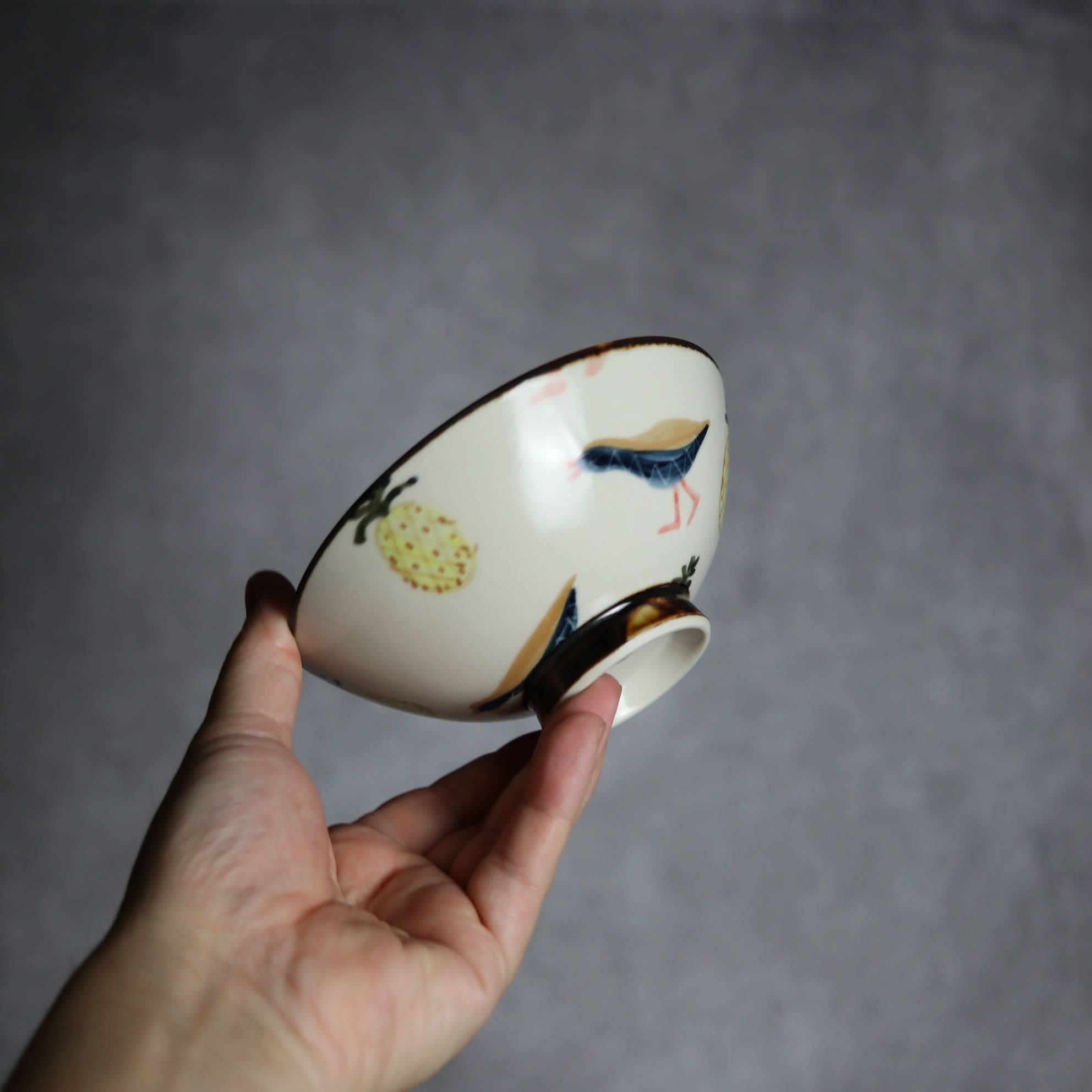 マカイ小 ヤンバルクイナパイン2 やちむん 陶器 atelier qucchane やちむん 陶器.