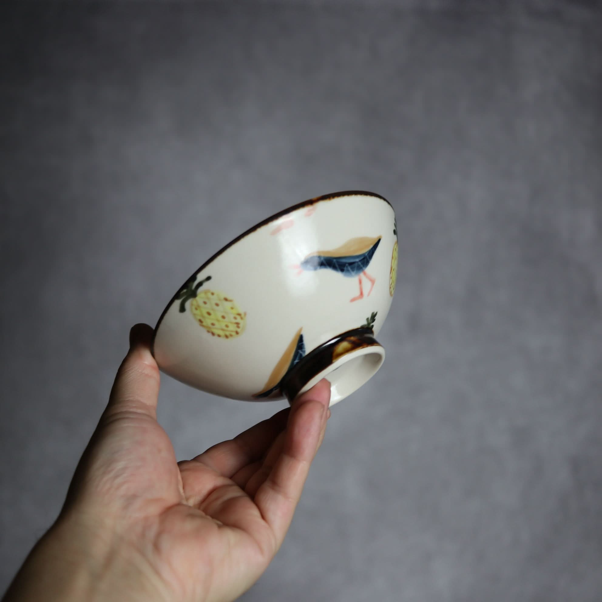 マカイ小 ヤンバルクイナパイン2 やちむん 陶器 atelier qucchane やちむん 陶器.