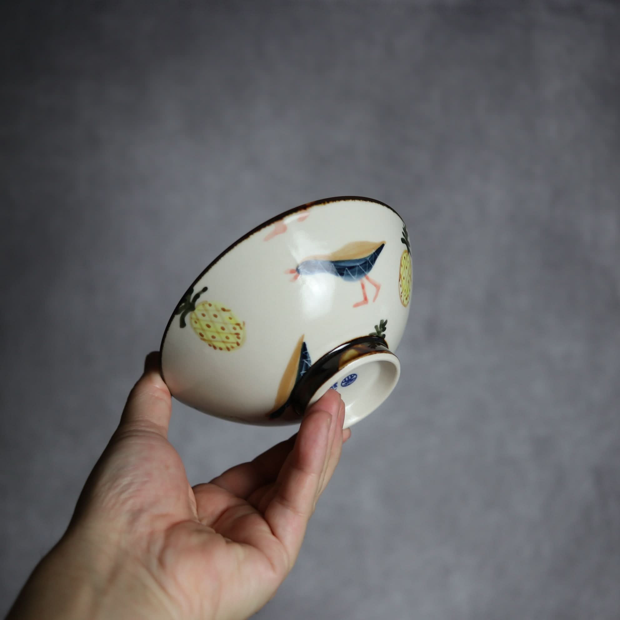 マカイ小 ヤンバルクイナパイン2 やちむん 陶器 atelier qucchane やちむん 陶器.