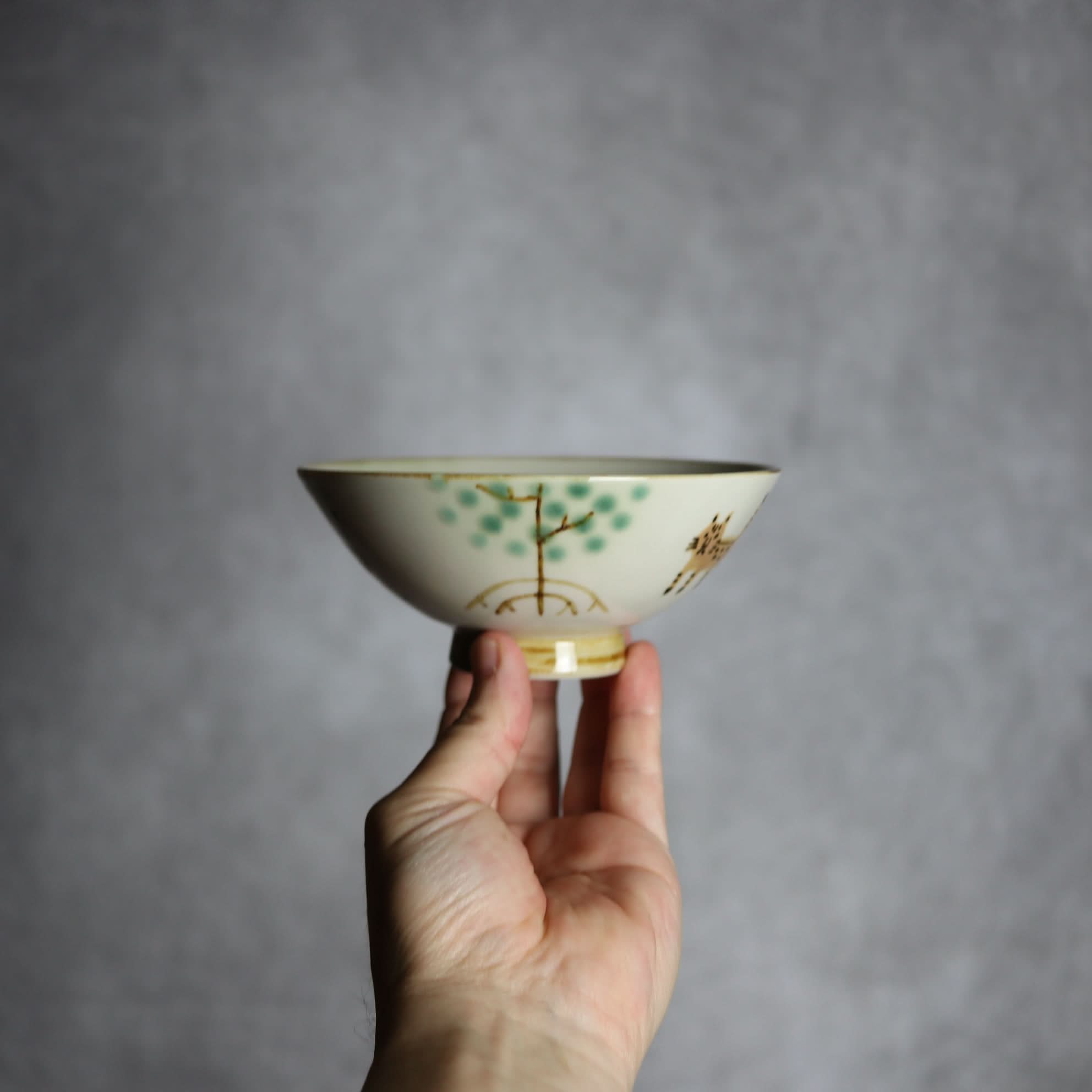 マカイ小 ヤマネコマングローブ2 やちむん 陶器 atelier qucchane やちむん 陶器.