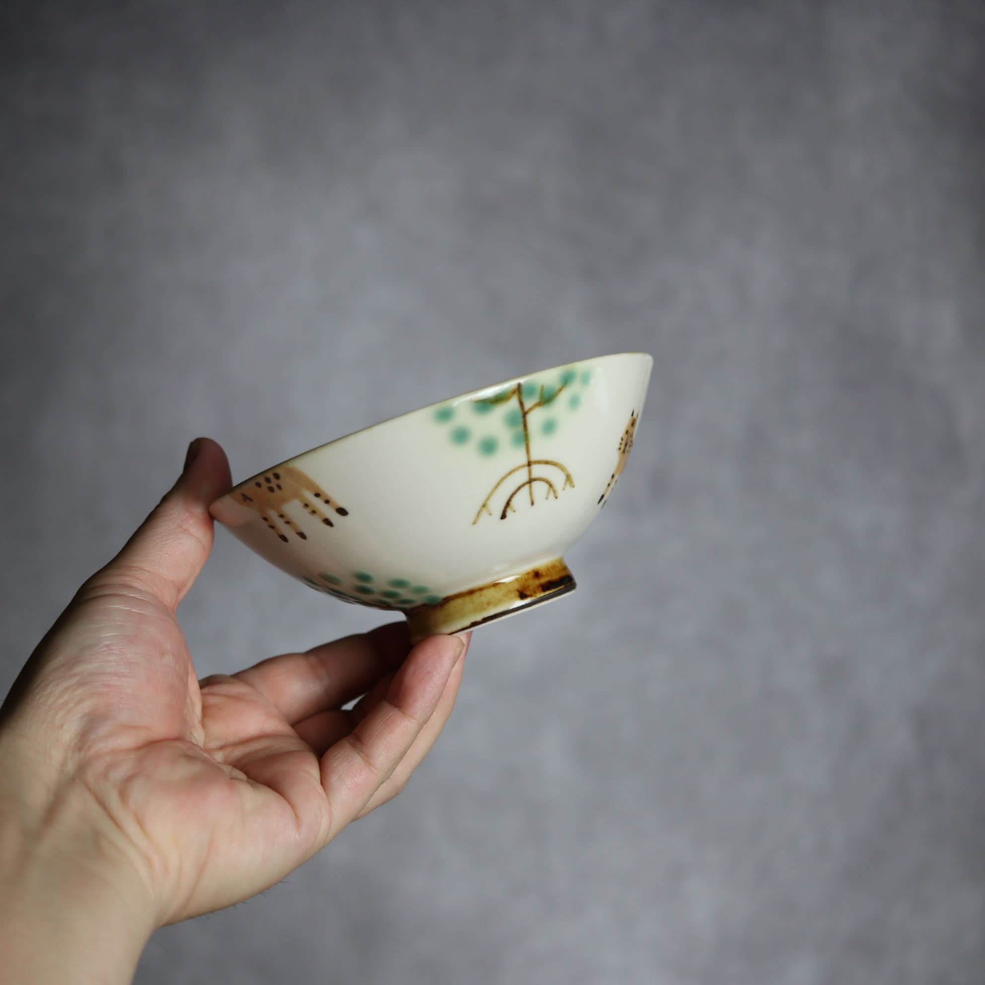 マカイ小 ヤマネコマングローブ2 やちむん 陶器 atelier qucchane やちむん 陶器.