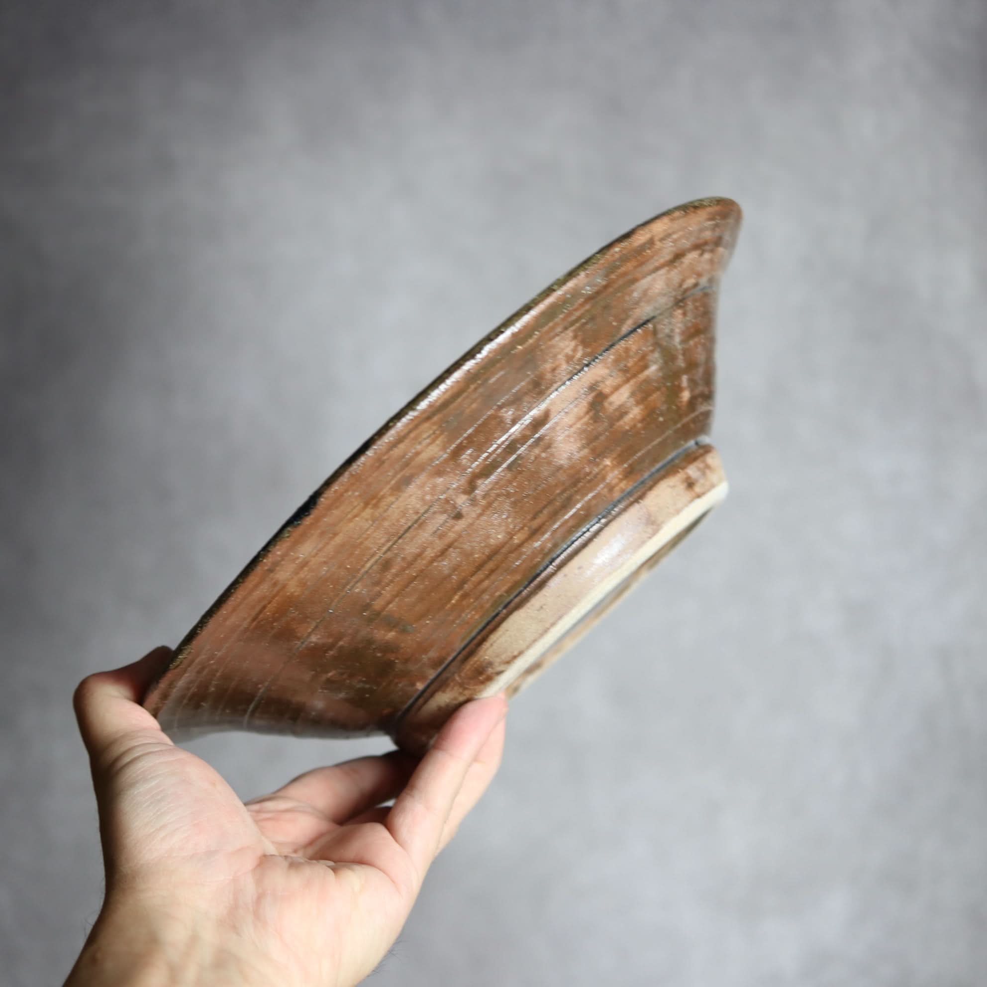 9寸皿1 呉須釉 菊唐草 やちむん 陶器 北窯 宮城正享工房 やちむん 陶器.