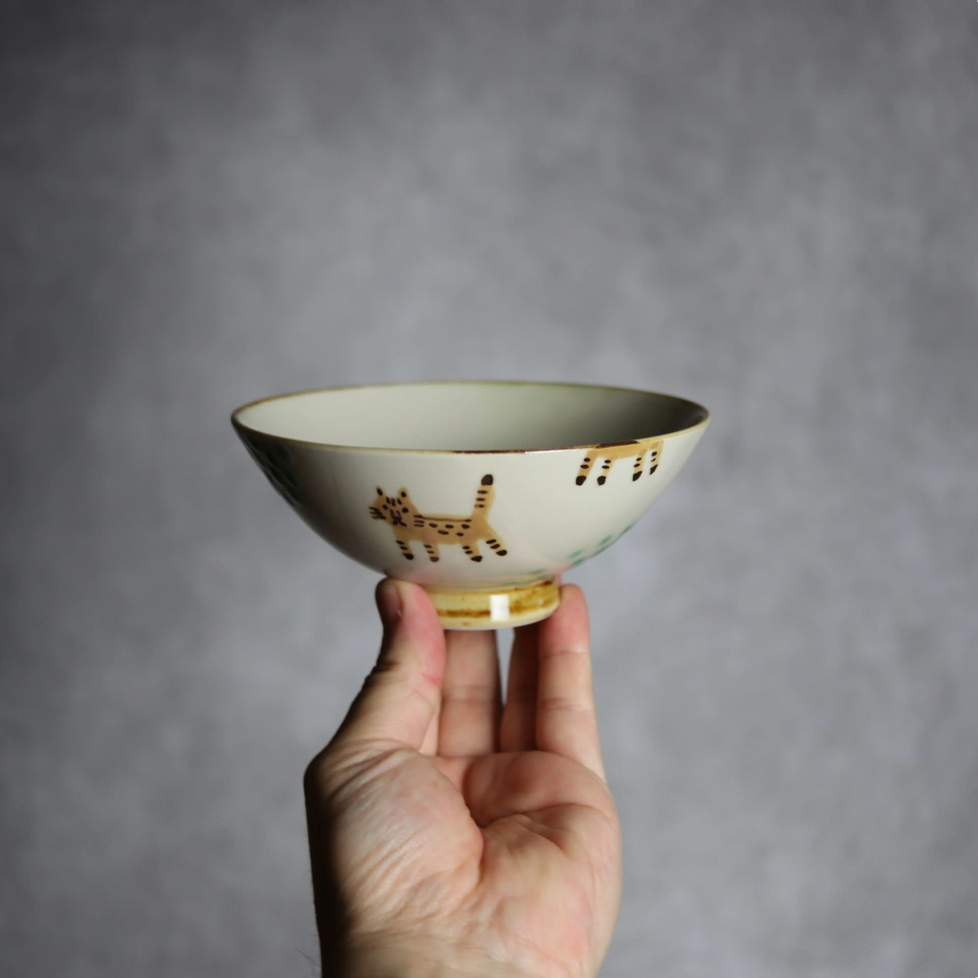 マカイ小 ヤマネコマングローブ2 やちむん 陶器 atelier qucchane やちむん 陶器.