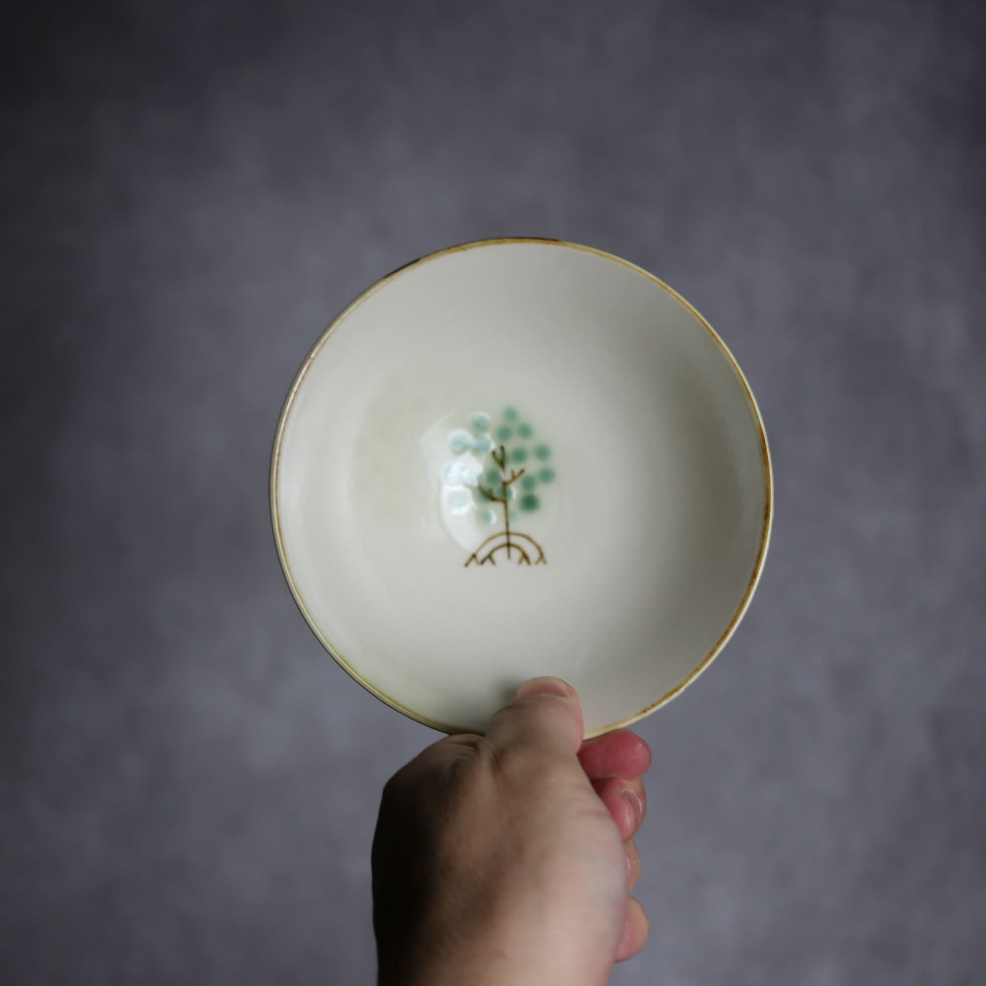 マカイ小 ヤマネコマングローブ2 やちむん 陶器 atelier qucchane やちむん 陶器.