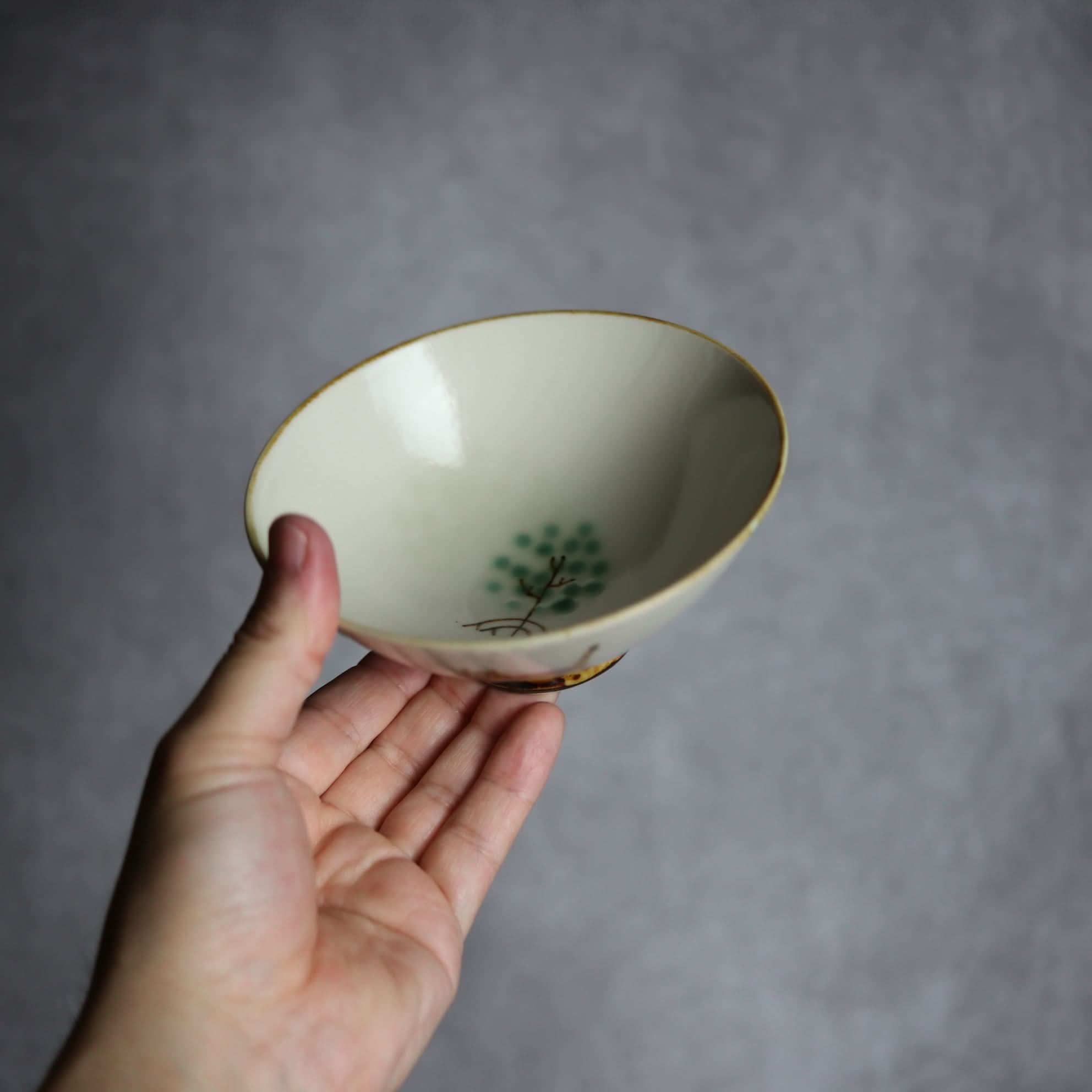 マカイ小 ヤマネコマングローブ2 やちむん 陶器 atelier qucchane やちむん 陶器.