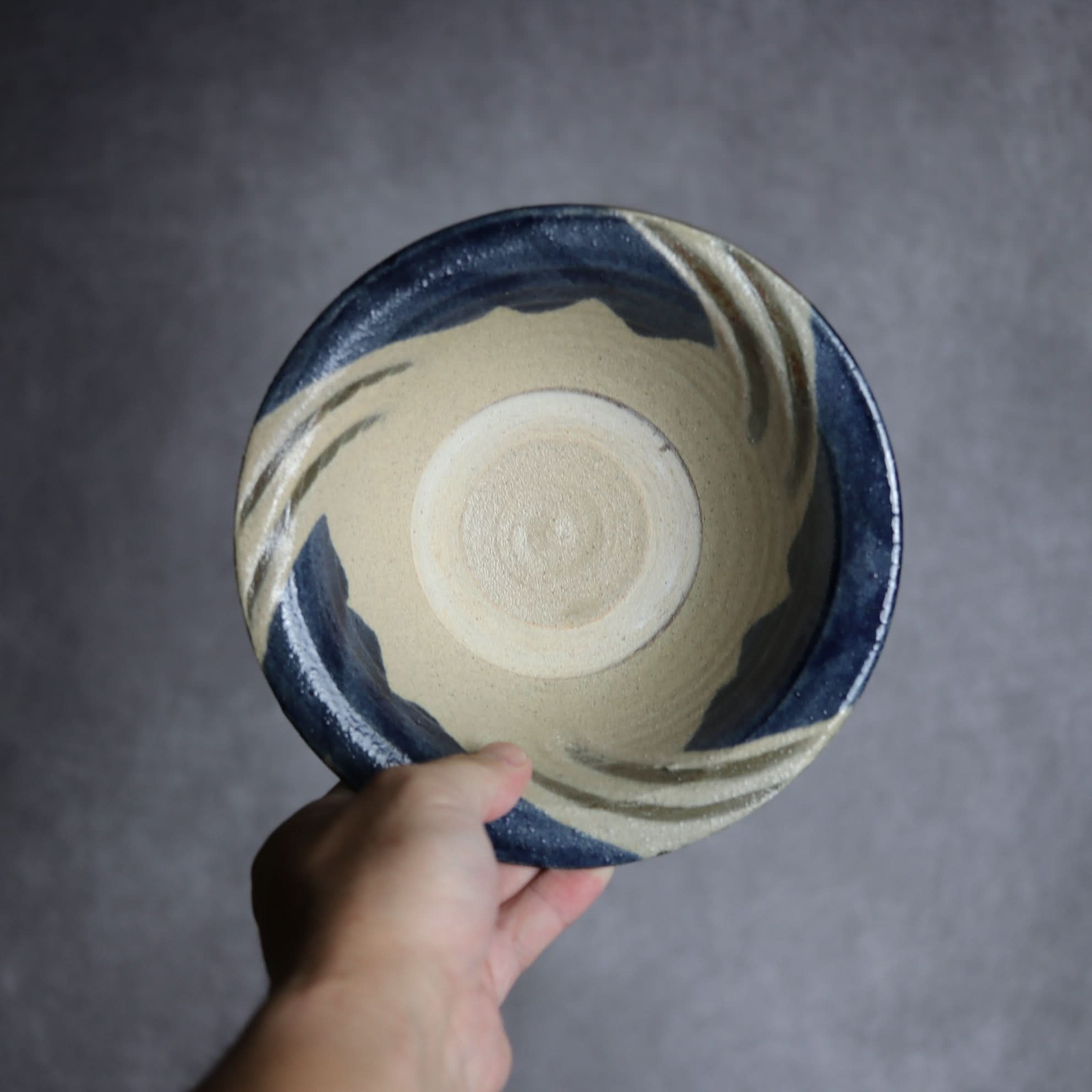 6寸ワンブー1 櫛掻 やちむん 陶器 北窯 宮城正享工房 やちむん 陶器.