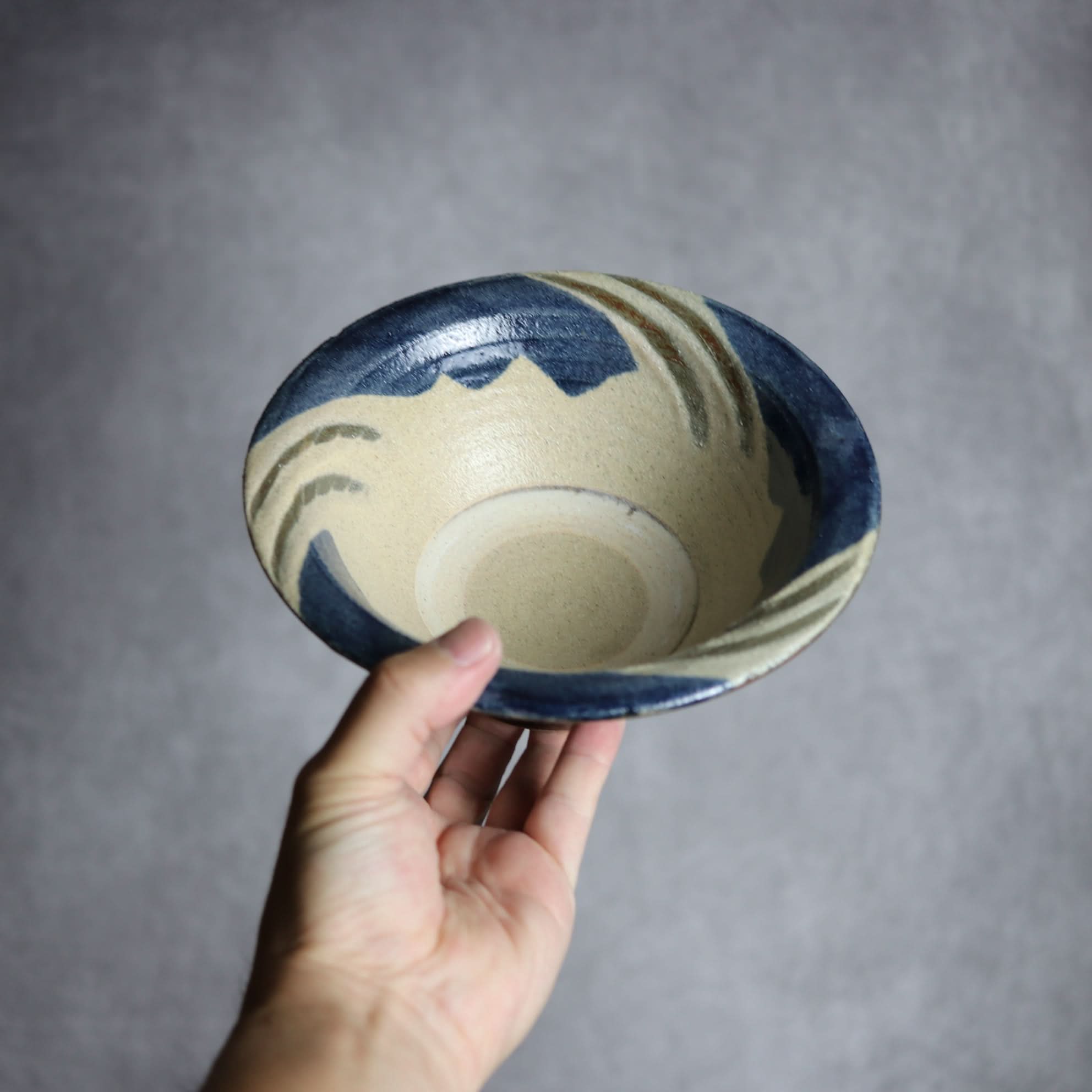 6寸ワンブー1 櫛掻 やちむん 陶器 北窯 宮城正享工房 やちむん 陶器.