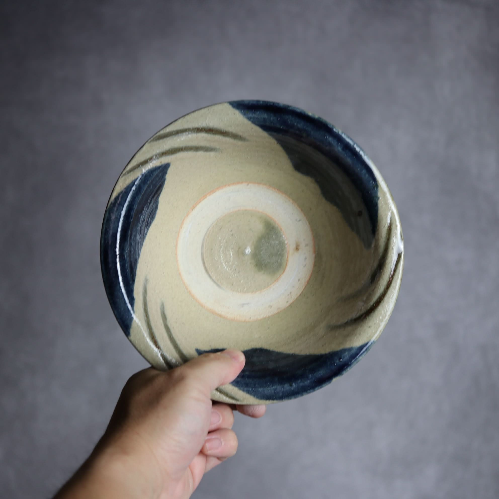 6寸ワンブー2 櫛掻 やちむん 陶器 北窯 宮城正享工房 やちむん 陶器.