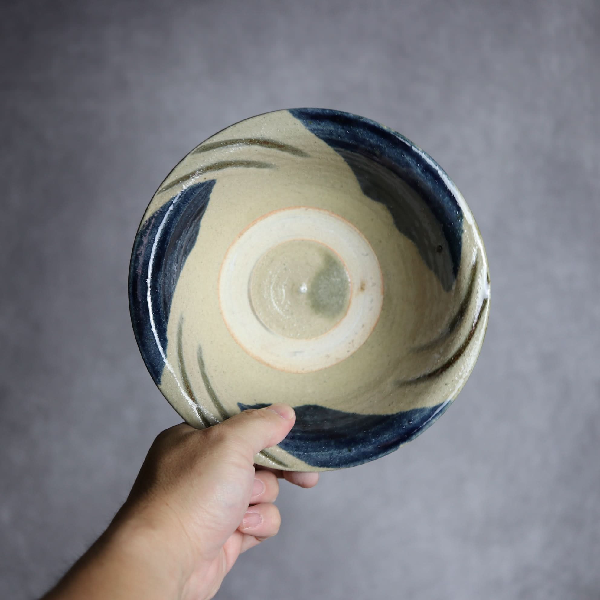 6寸ワンブー2 櫛掻 やちむん 陶器 北窯 宮城正享工房 やちむん 陶器.