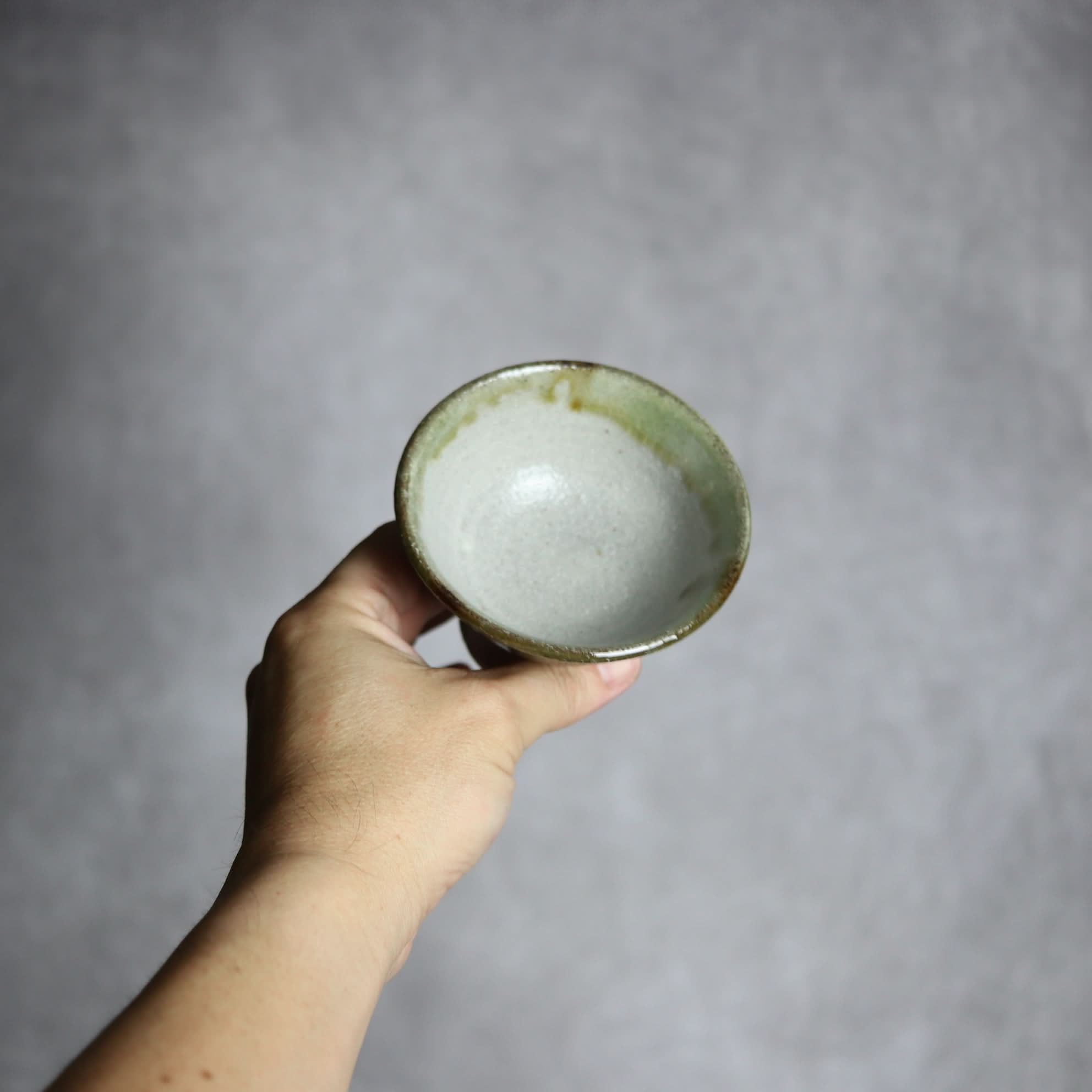 3寸高杯鉢2 緑釉 掛釉 やちむん 陶器 栄一工房 やちむん 陶器.