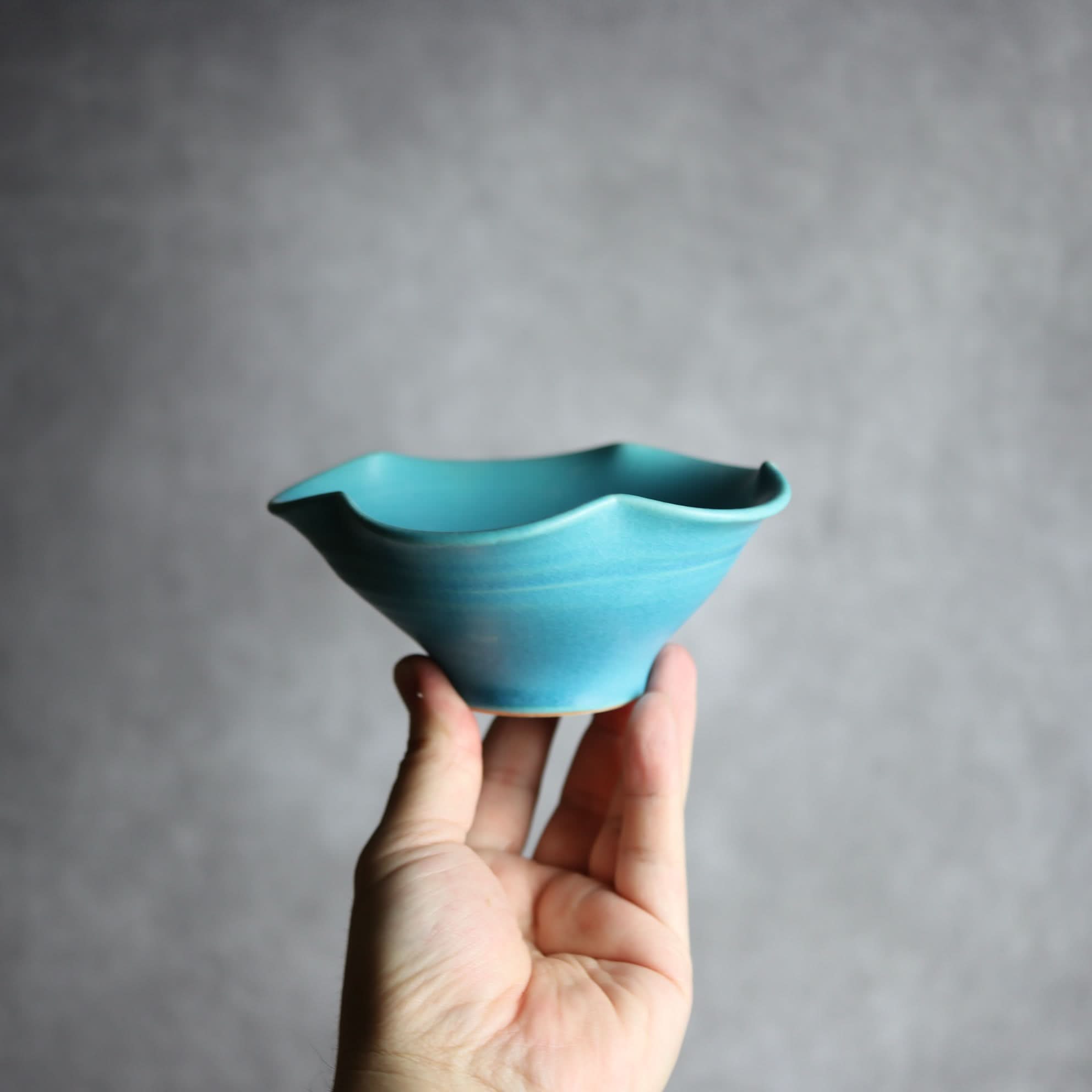 トルコ輪花鉢2 やちむん 陶器 仁陶器工房 やちむん 陶器.