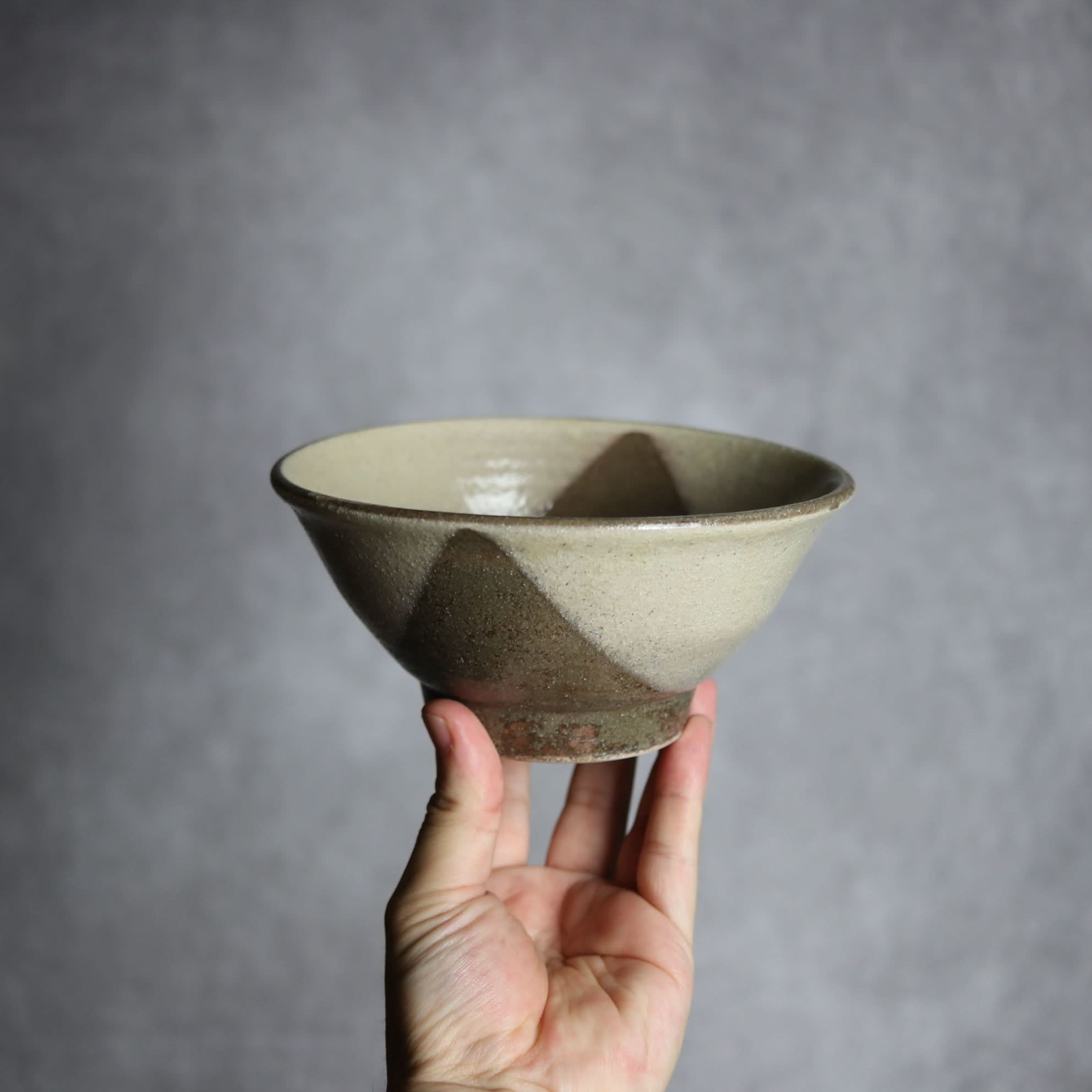 5寸マカイ2 白釉 やちむん 陶器 栄一工房 やちむん 陶器.